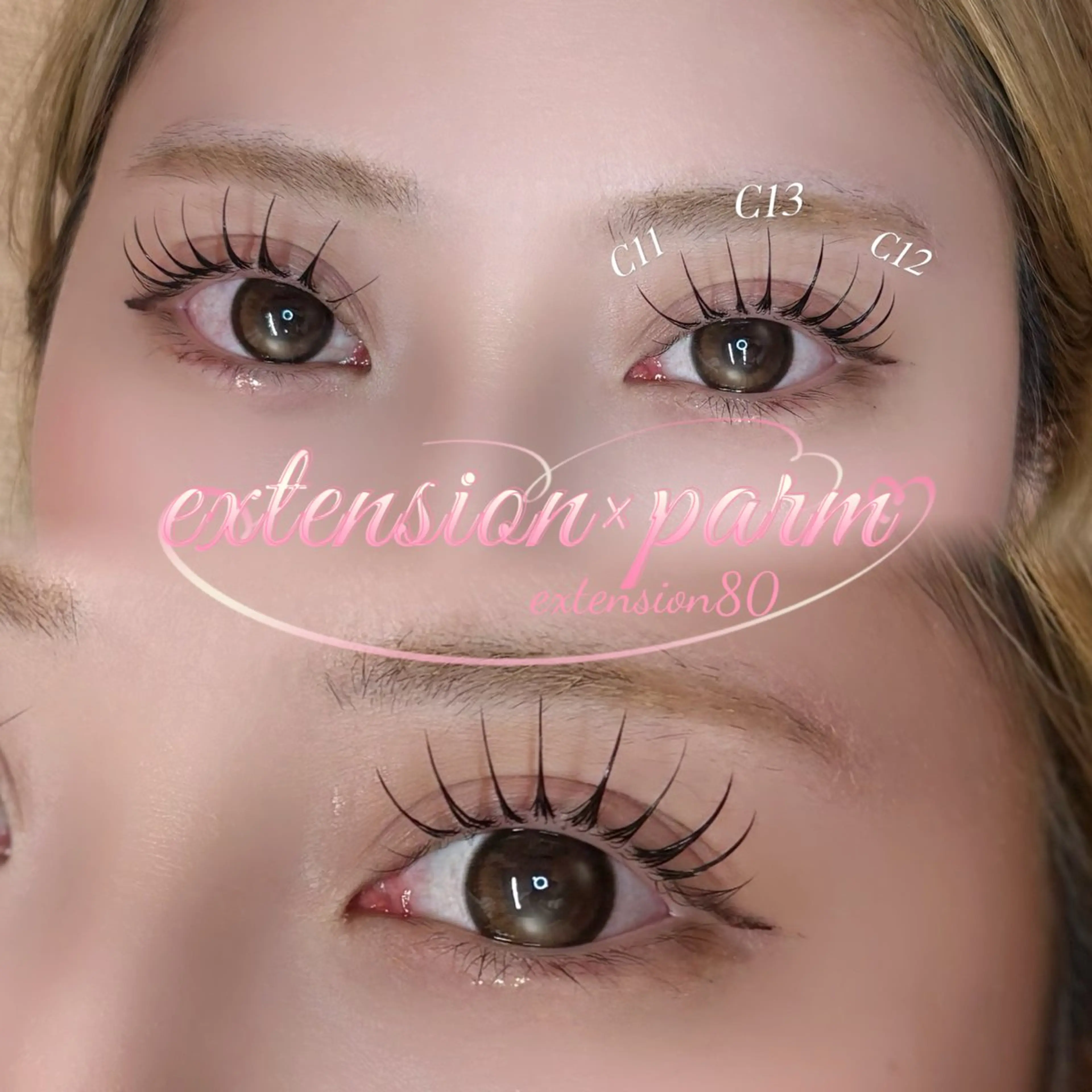 マツエク・マツパ マツエク 🎀 hinata🎀のマツエク・マツパデザイン