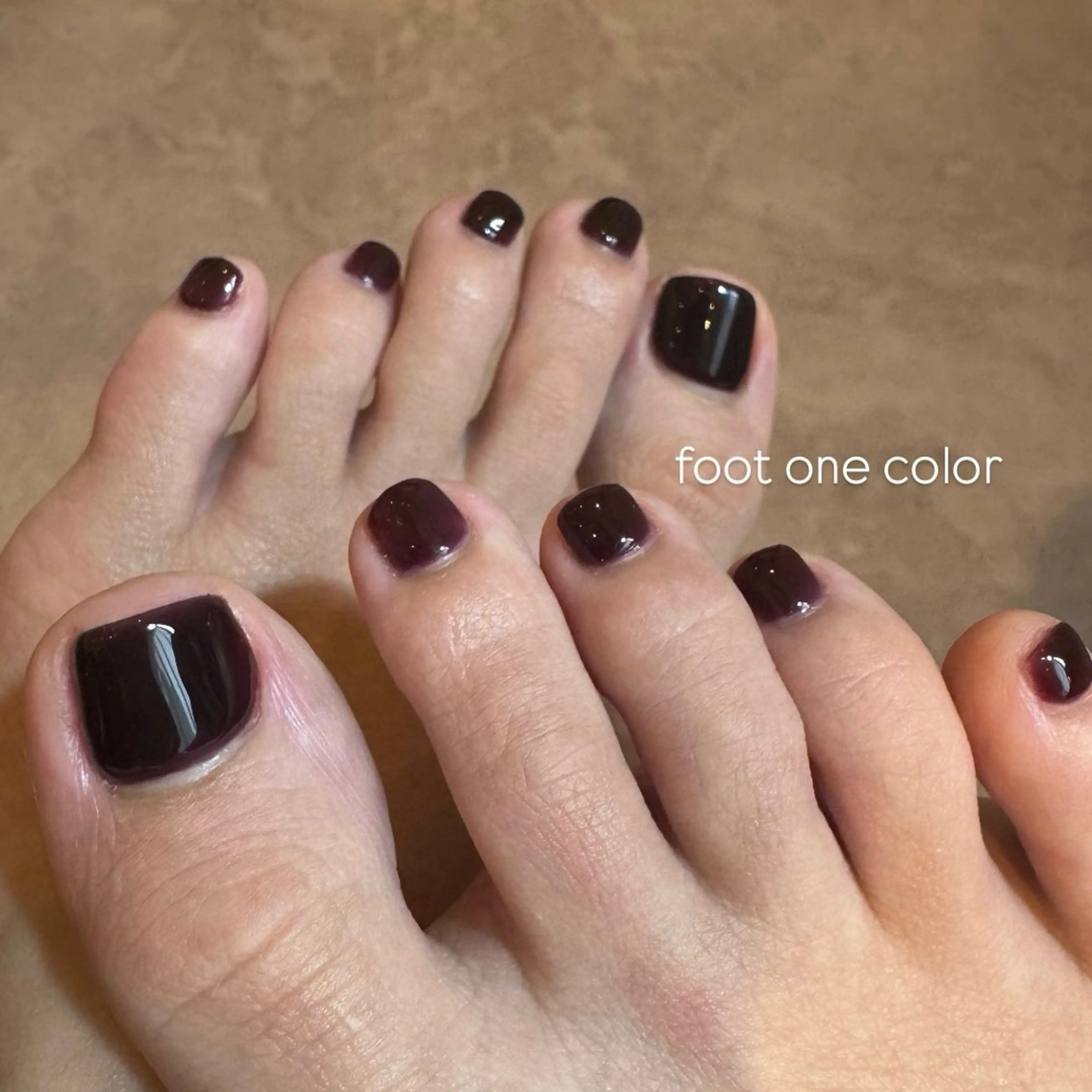 【オフ有】footワンカラー🦶🏻パラジェルの写真