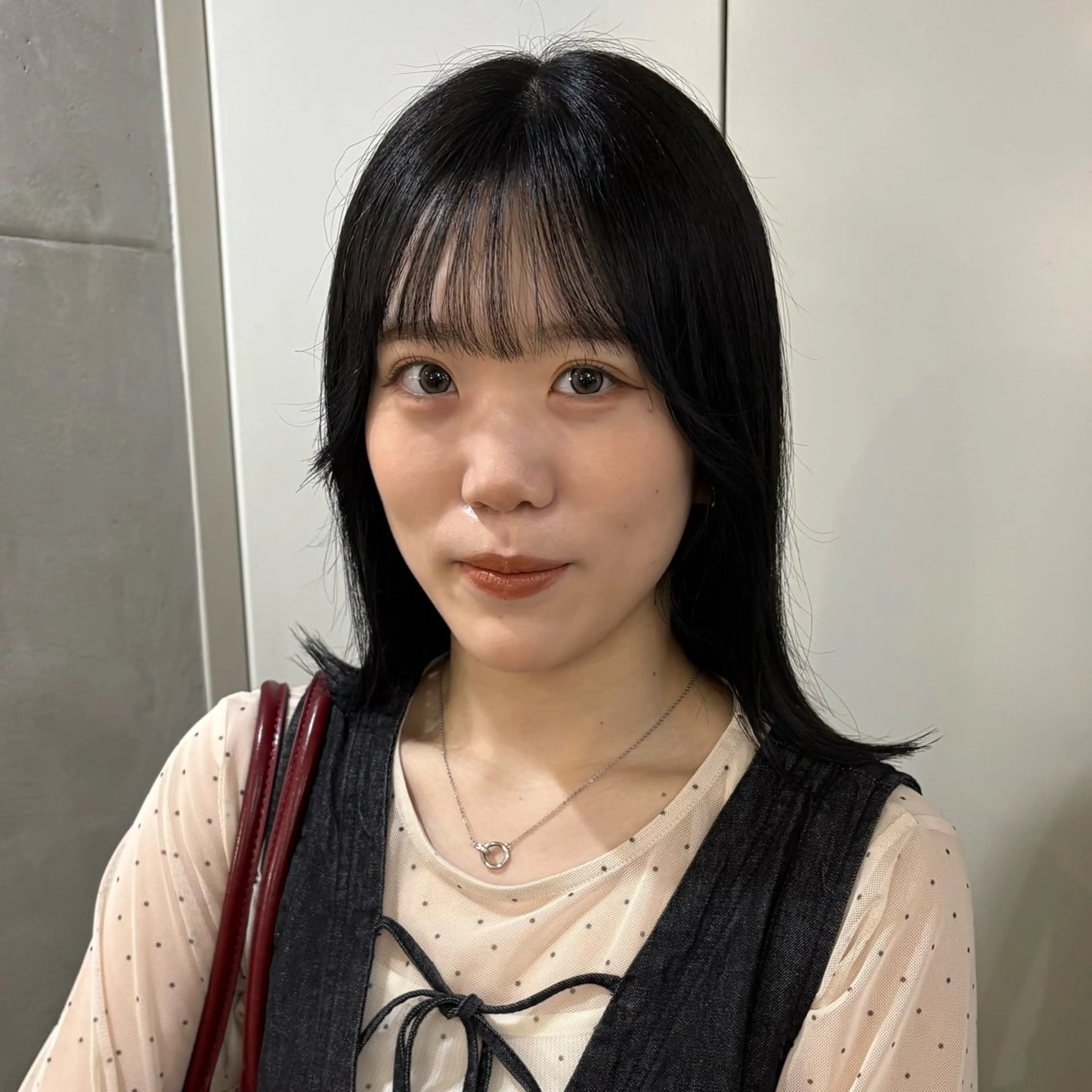 ミディアム カット ヘアカラー 👩🏼🪄ありむら もえ/京都駅🍐のヘアスタイル