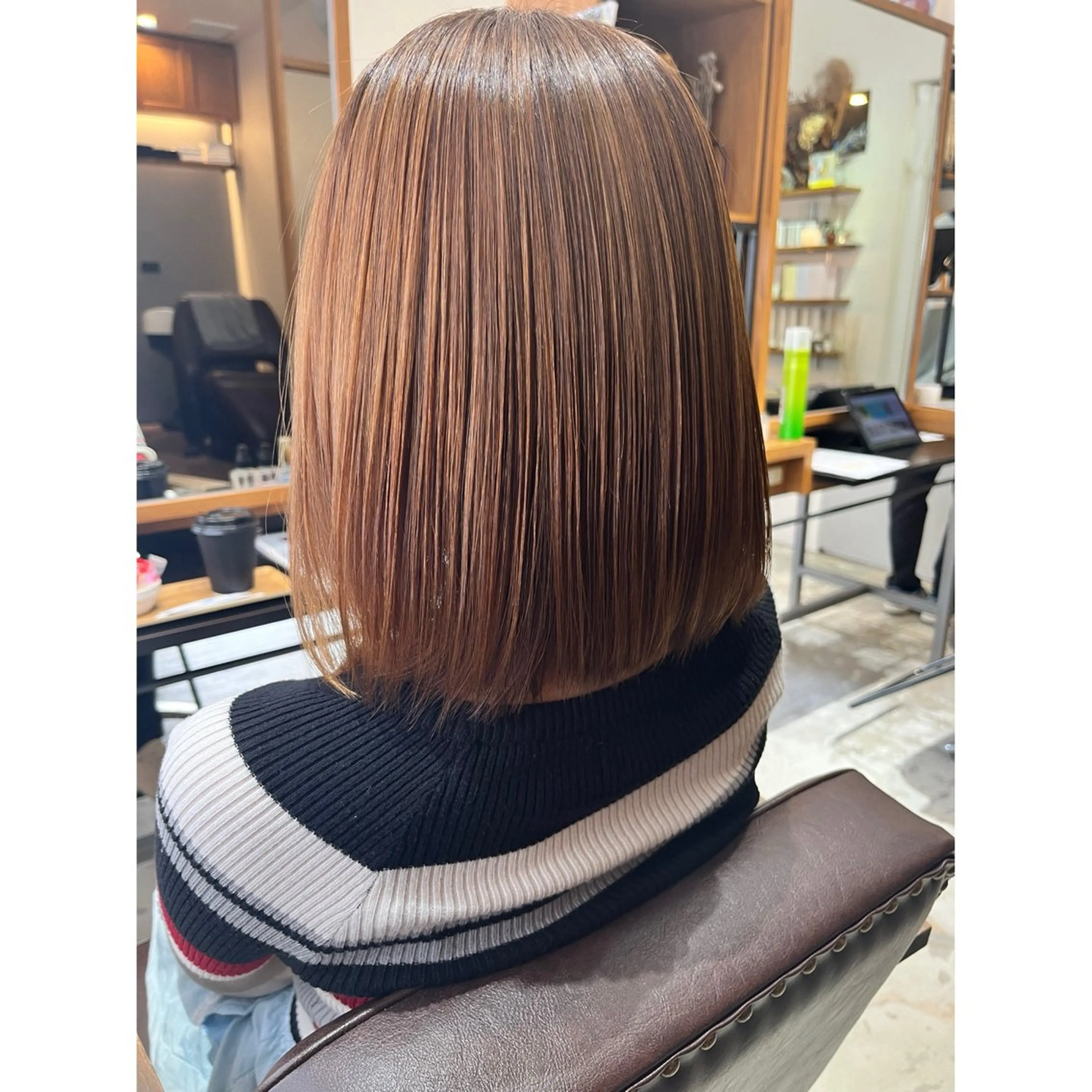 ショート 髪質改善 トリートメント 喜友名洸季 anoneのヘアスタイル