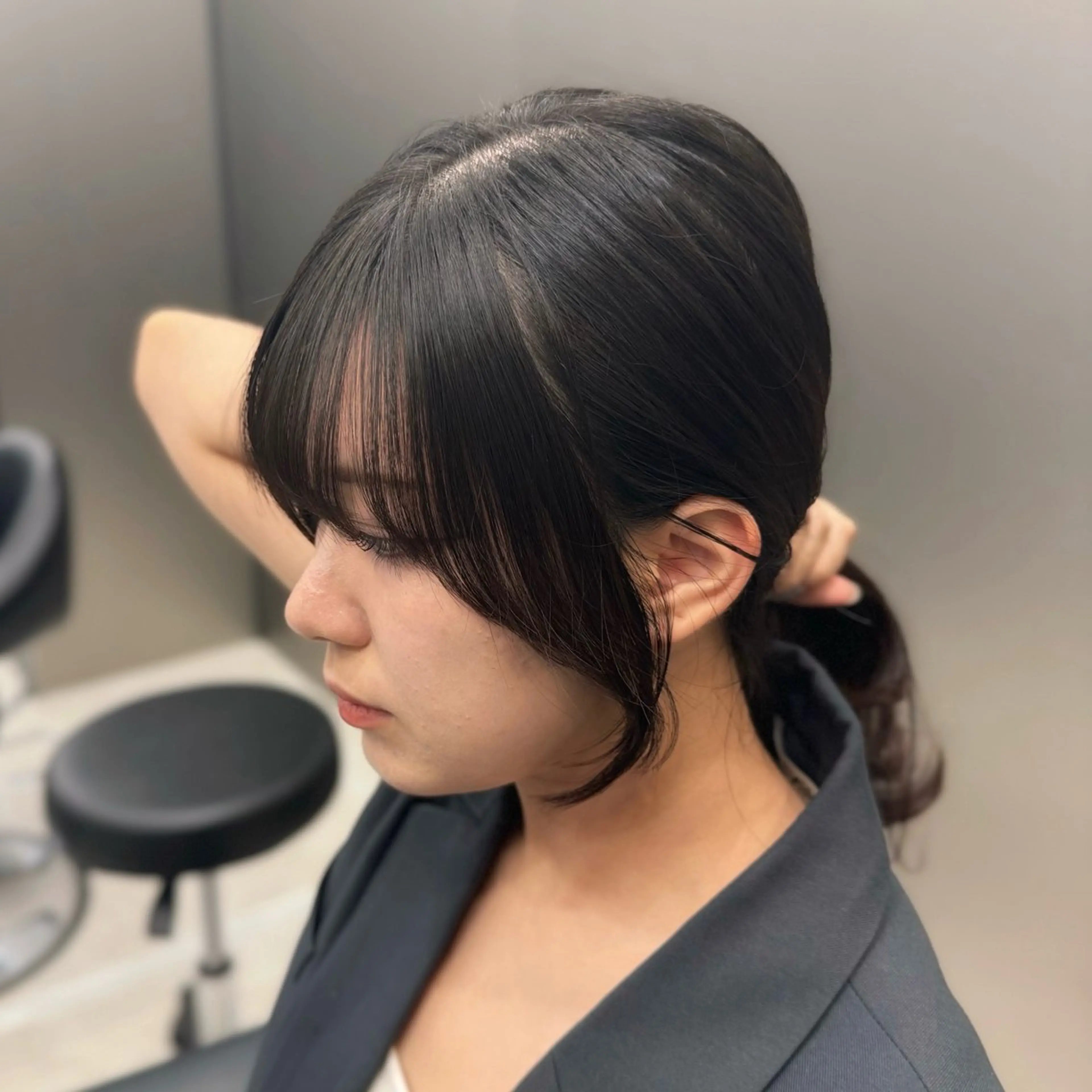 セミロング カラー カット トリートメント HARUKI MINATO Japan SENDAI所属・🌈【透明感・韓国 ヘア】がっきー🌈のヘアスタイル