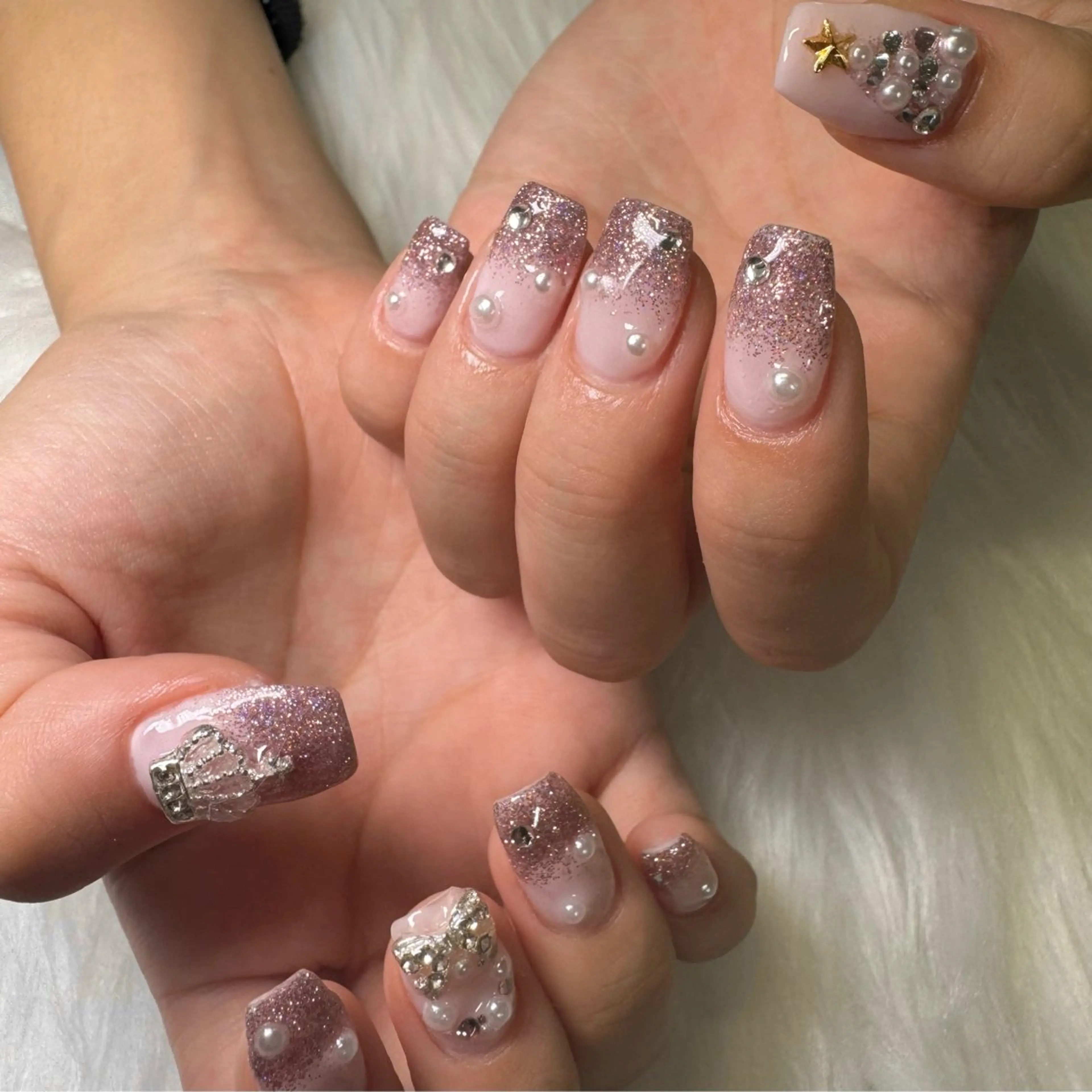 ネイル ハンドネイル 黒川 実祐のネイルデザイン