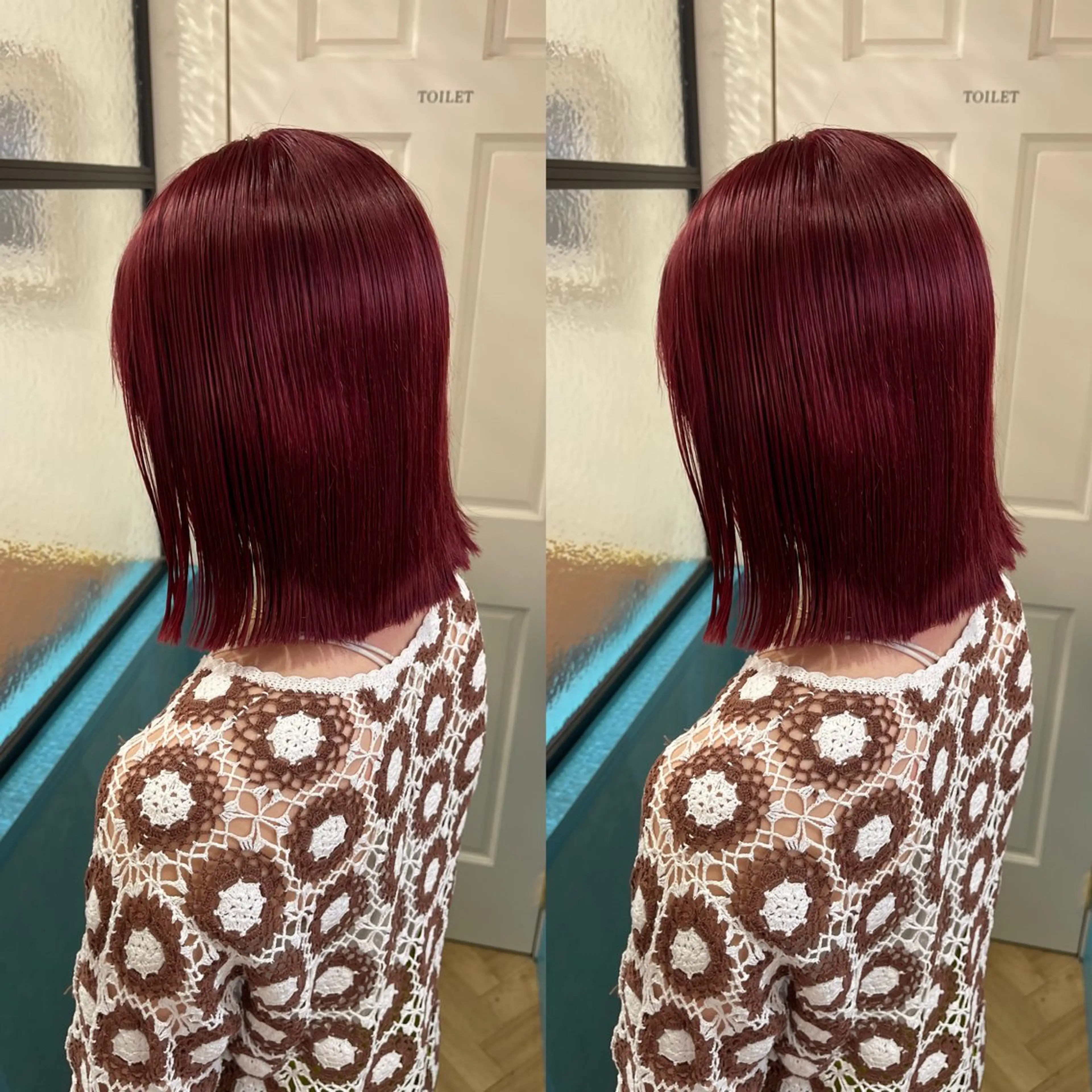 ミディアム 池袋/ボブ/ボブ矯正 髪質改善/山本のヘアスタイル