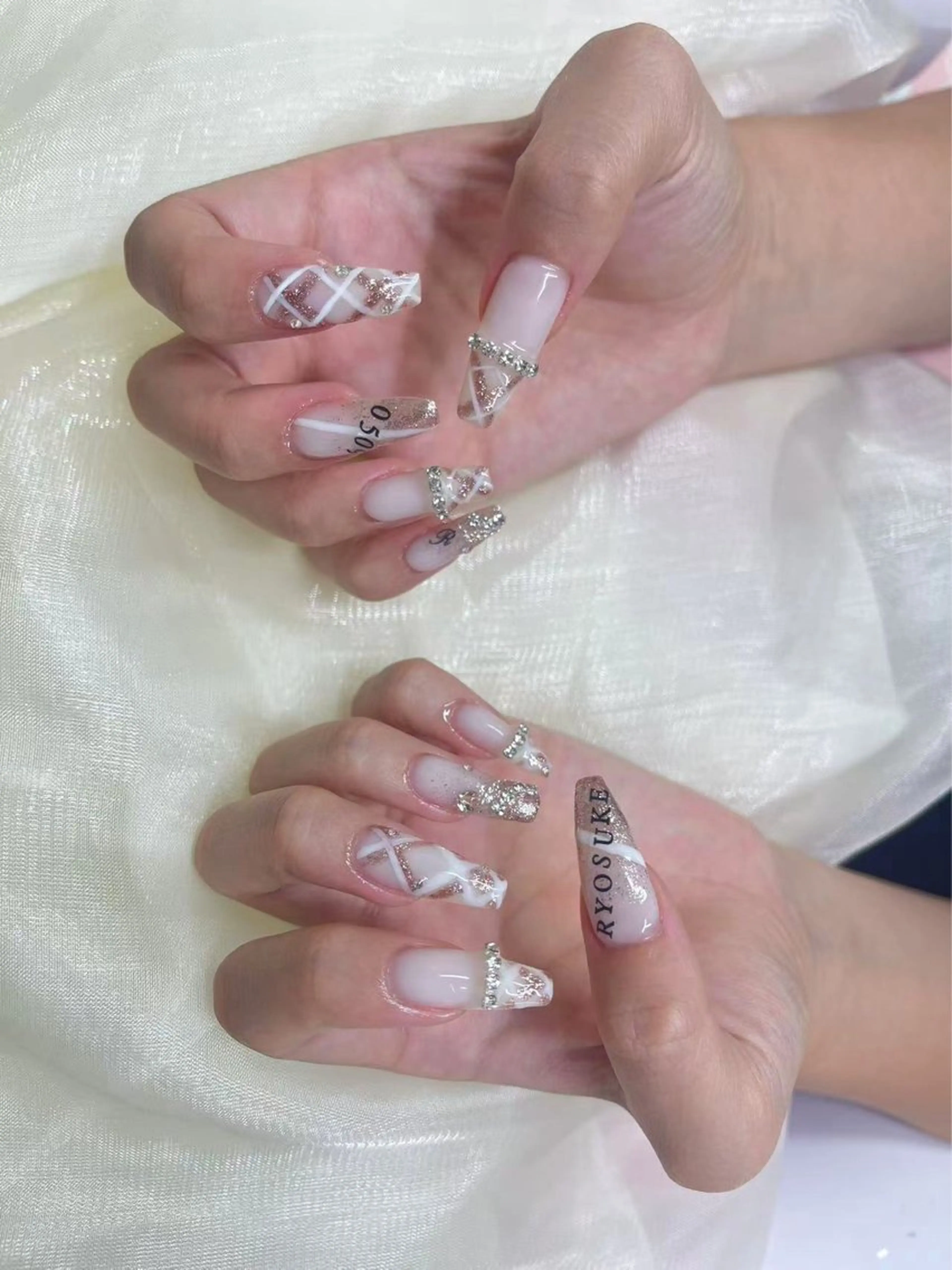 持ち込みデザイン小物パーツつけ放題🎀ケア込みの写真