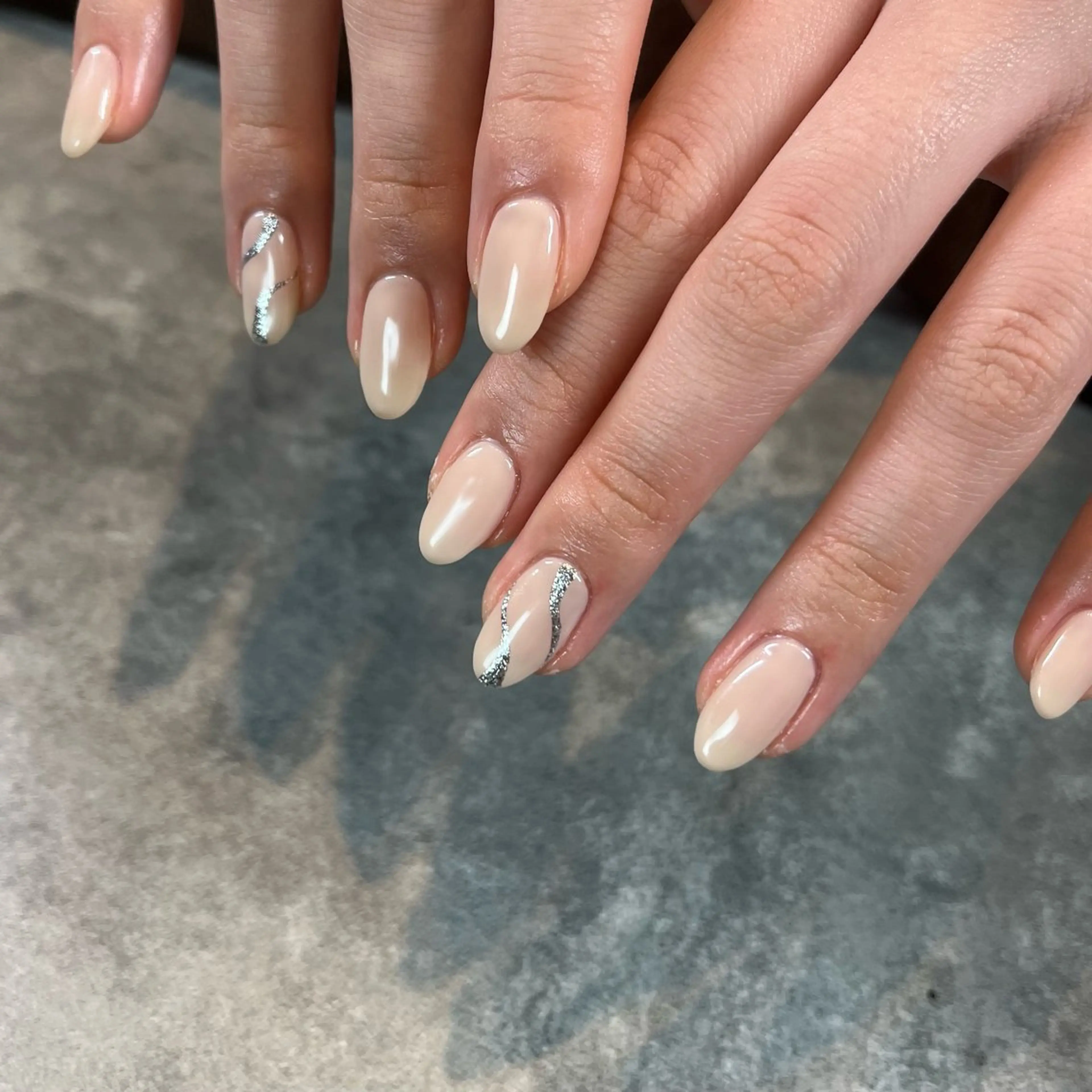 ネイル シンプルネイル salon akua nail＆リラクのネイルデザイン