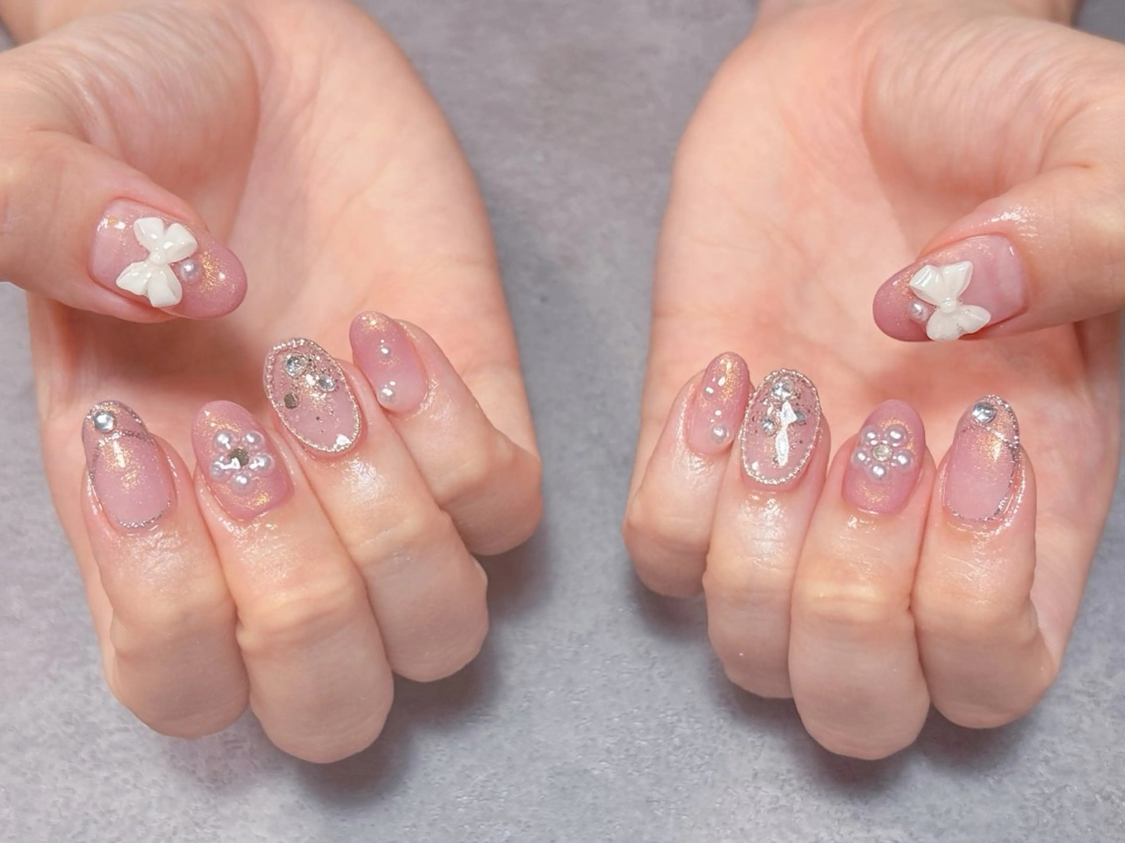 ネイル アートネイル オーロラネイル チークネイル フラッシュネイル フットネイル ハンドネイル ハンドケア ゆ か_Nails💫のネイルデザイン