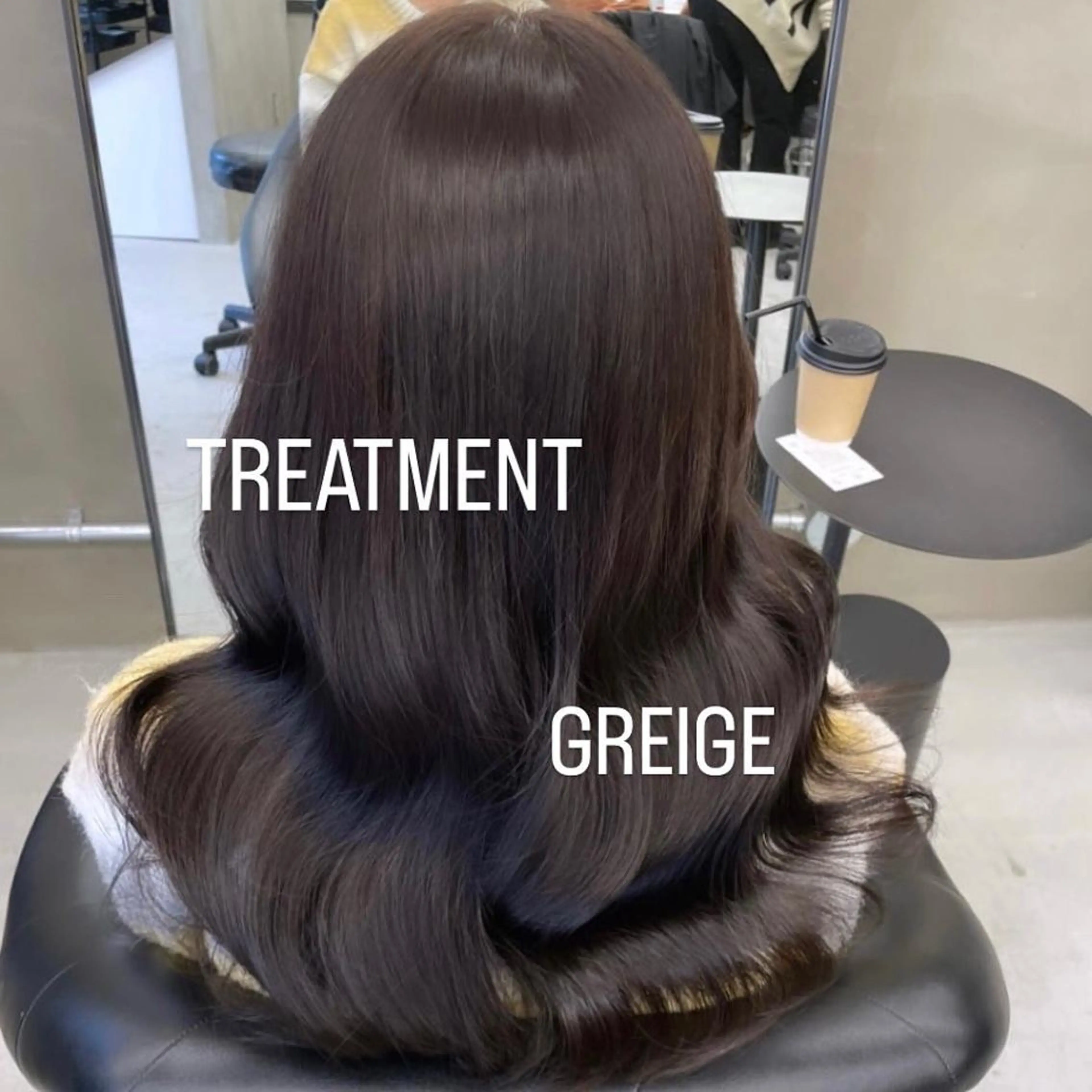 セミロング カラー カット ヘアカラー トリートメント エクステ🩵ブリーチ 韓国ヘア🩵KAEのヘアスタイル