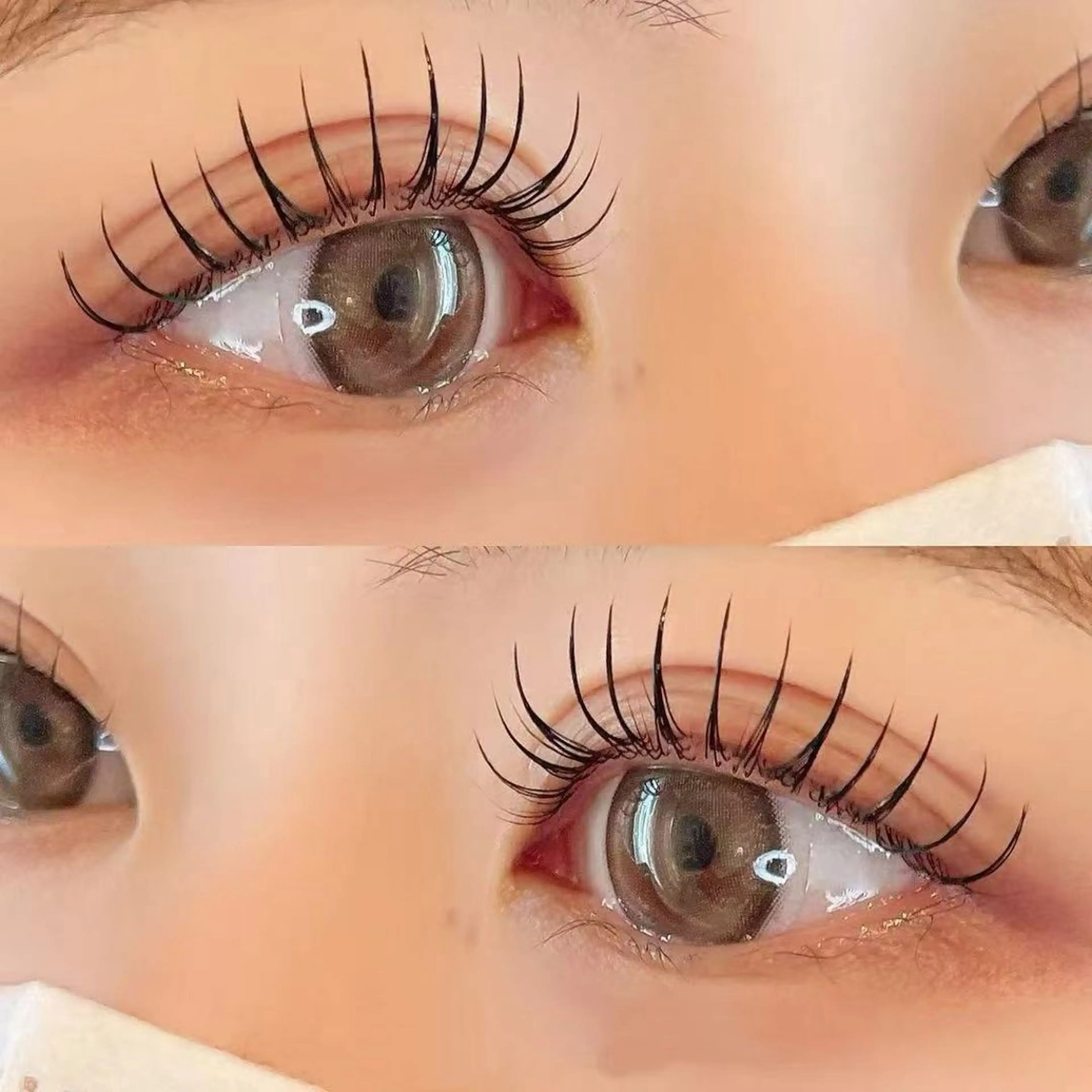 マツエク・マツパ 一重×まつ毛パーマ マツパ MI Uのネイルデザイン