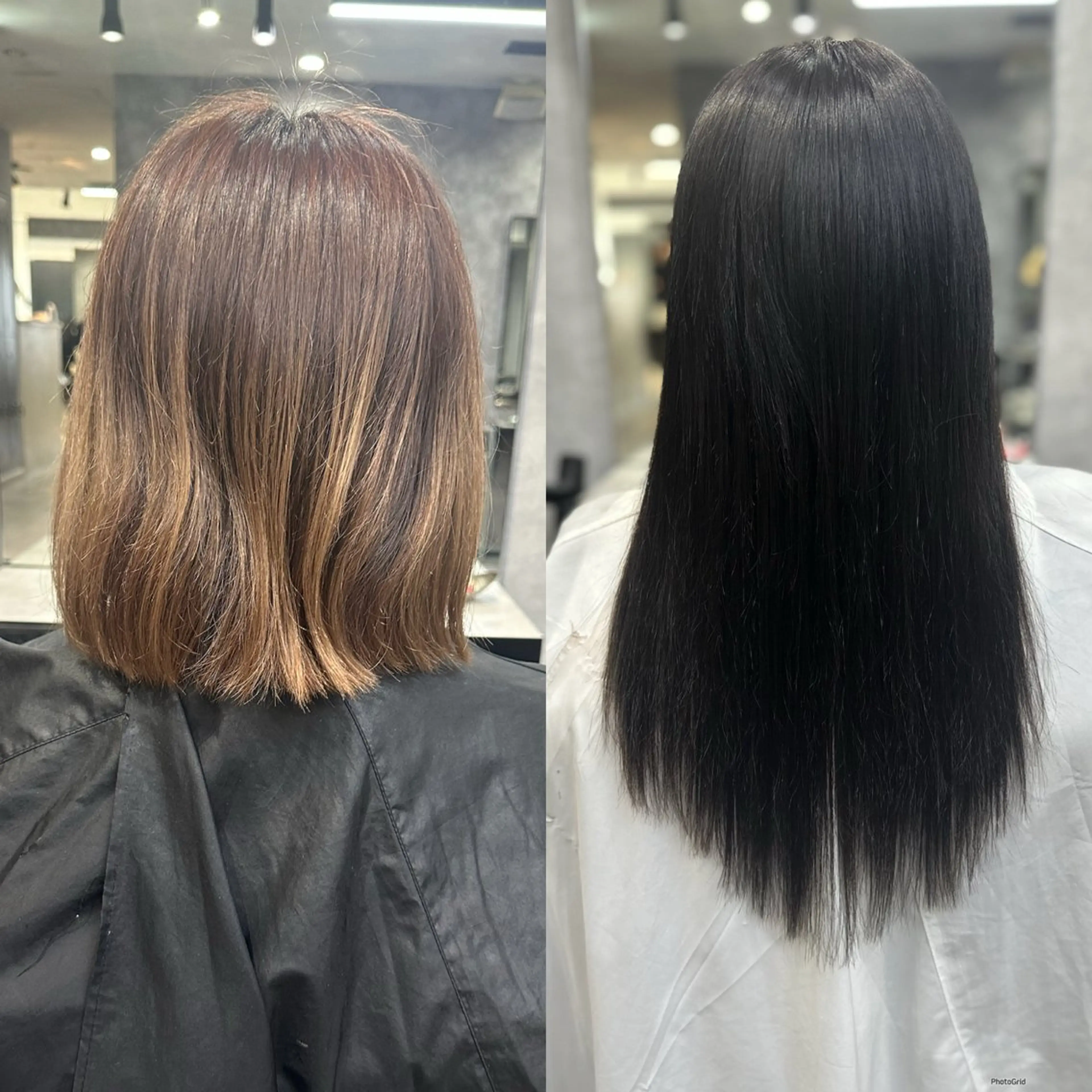 ミディアム カラー プルエクステ ボブ エクステ 🪡プルエクステ🪡 カラエク評価◎ユウゴのヘアスタイル