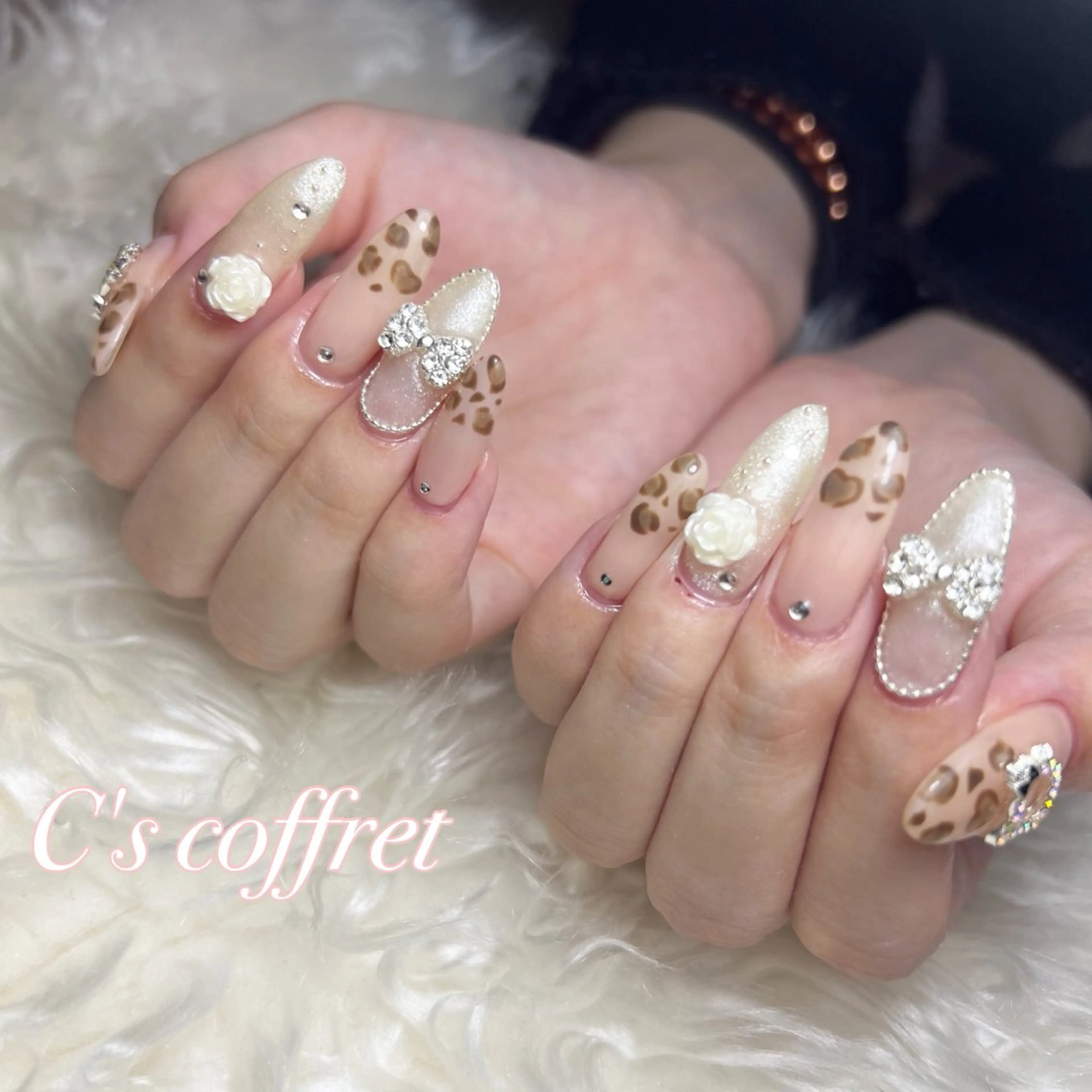 ネイル 成人式 C's coffret所属・C's coffretのネイルデザイン