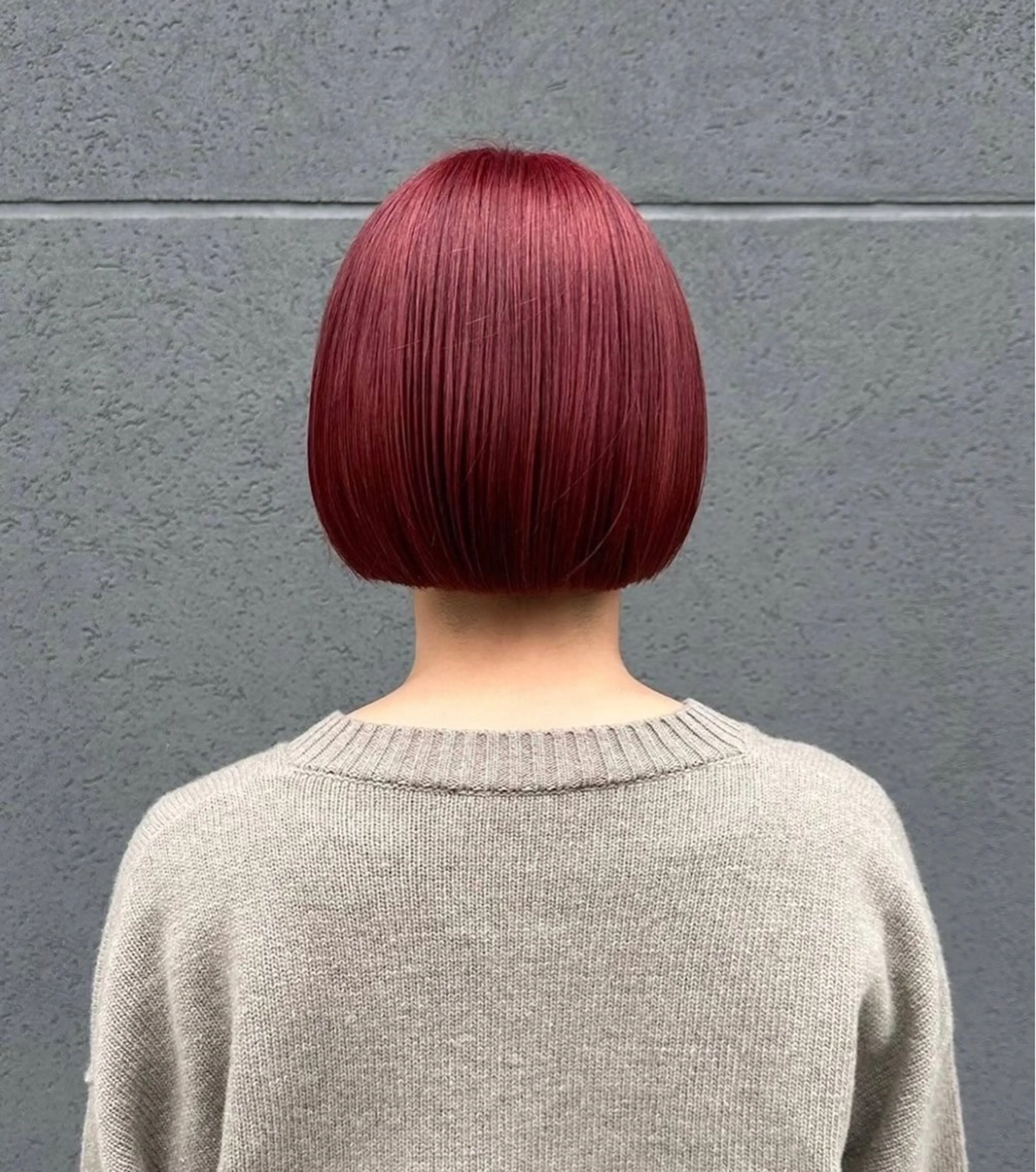 ✂️カットモデル募✂️切りっぱなしスタイル募集!肩~顎下までの切りっぱなしスタイル!の写真