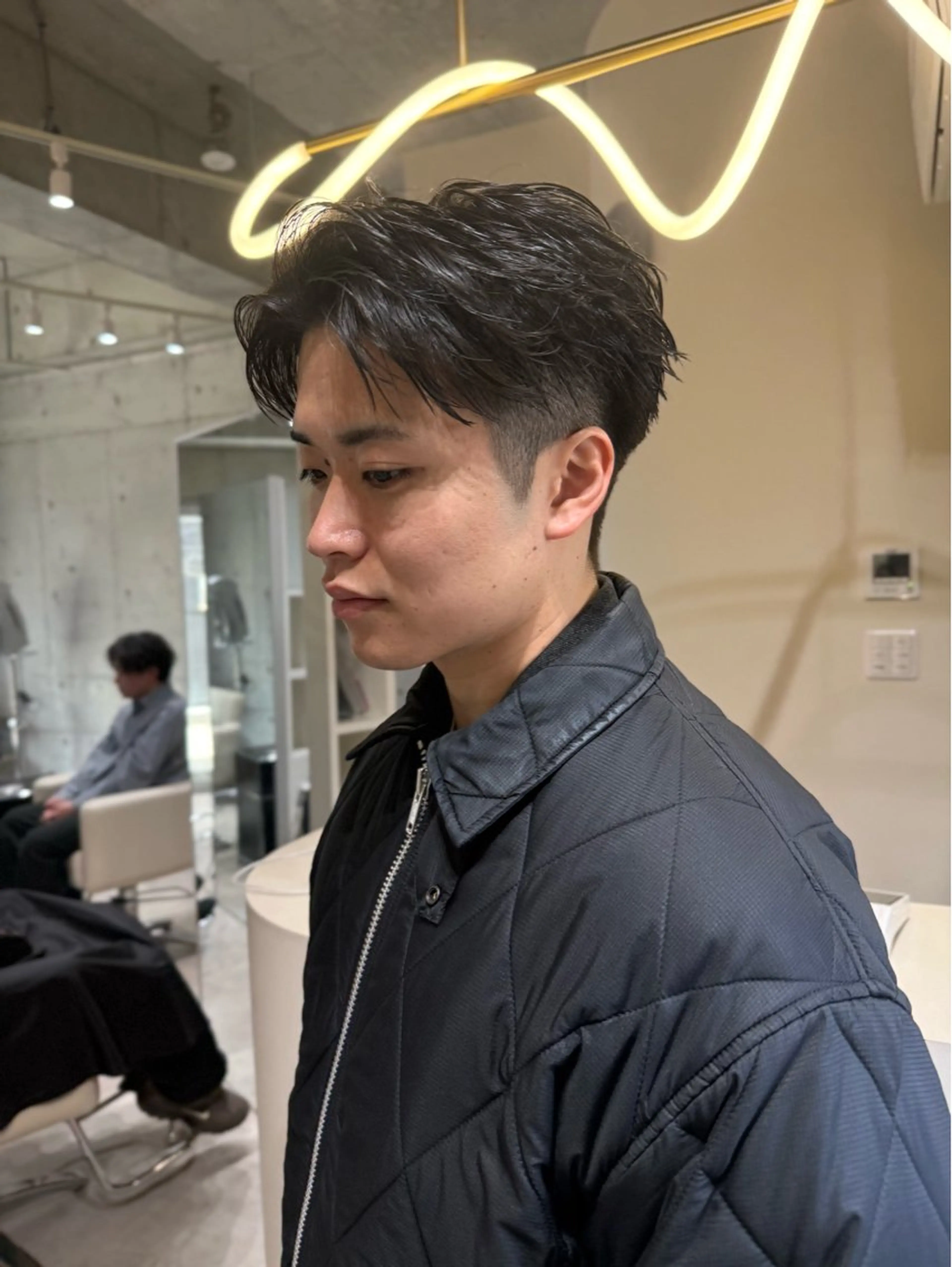 ショート パーマ メンズ カット パーマ メンズ/パーマ Remのヘアスタイル