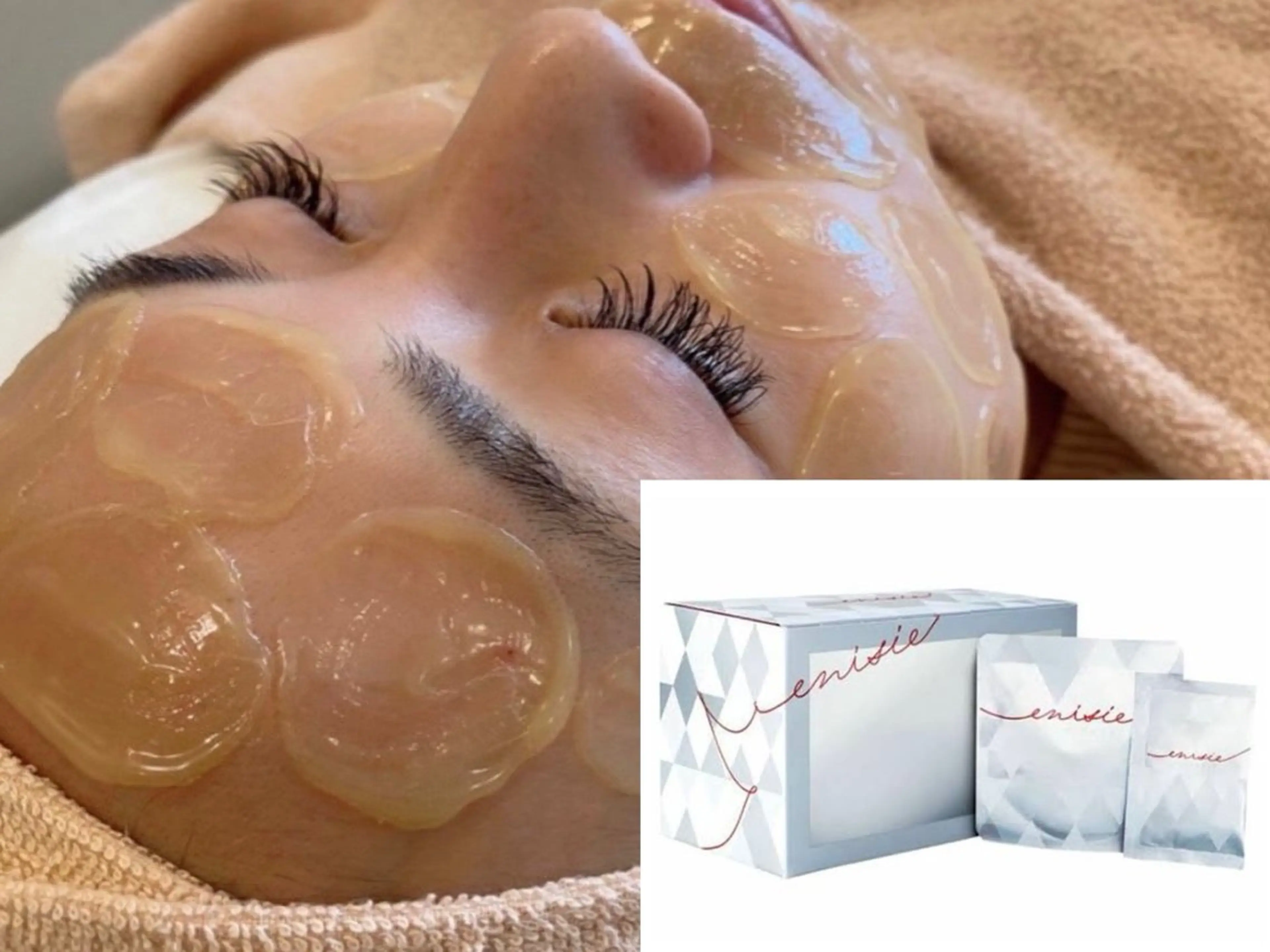 大人気‼️韓国むき卵肌になれる【艶肌wax】+田中みなみさん愛用の最高峰炭酸パック仕上げ【エニシーグローパック】の写真