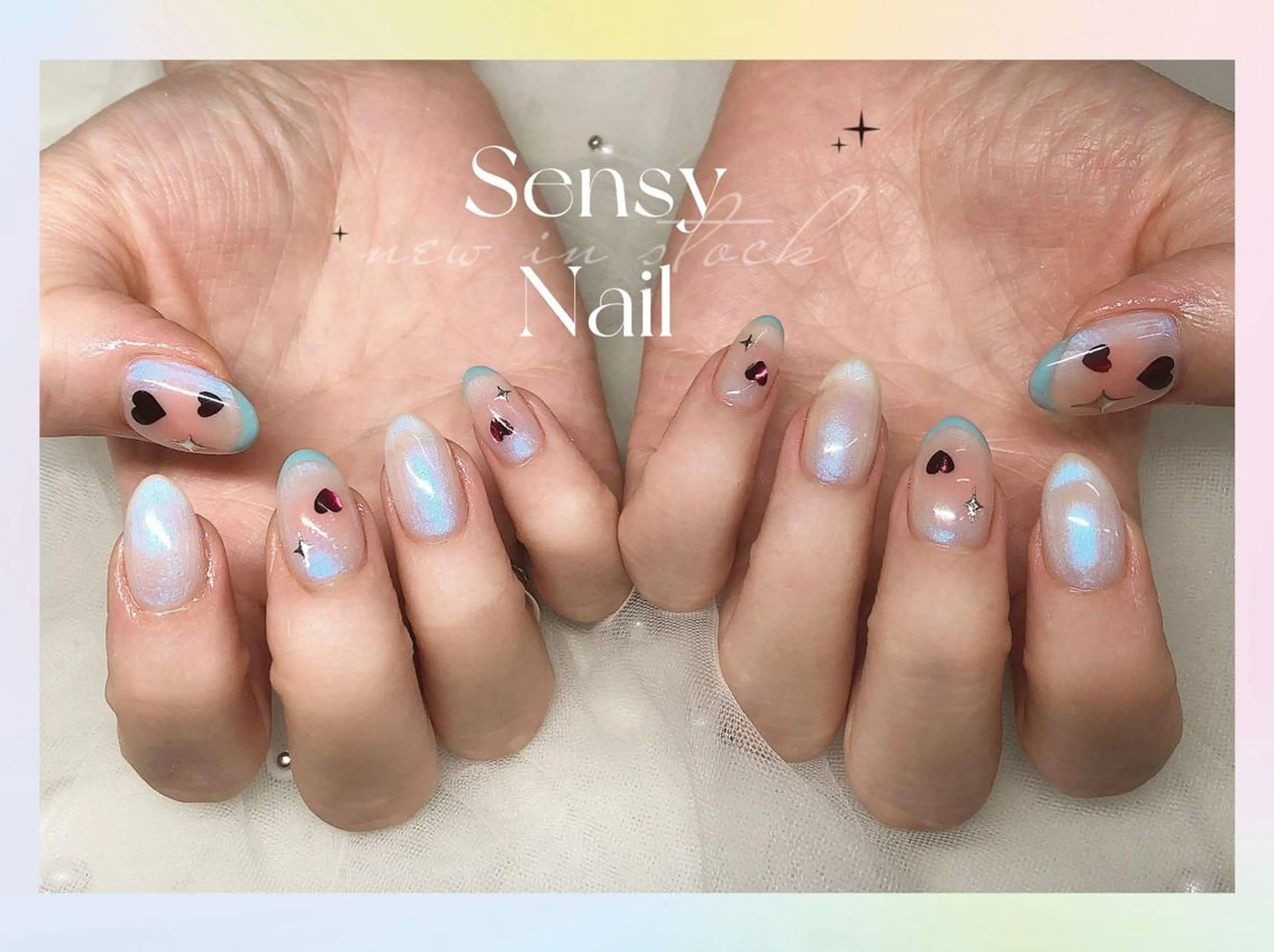 ネイル アートネイル ジェルネイル ラメ(グリッター) ソフトジェル Sensy ネイル専門店のネイルデザイン