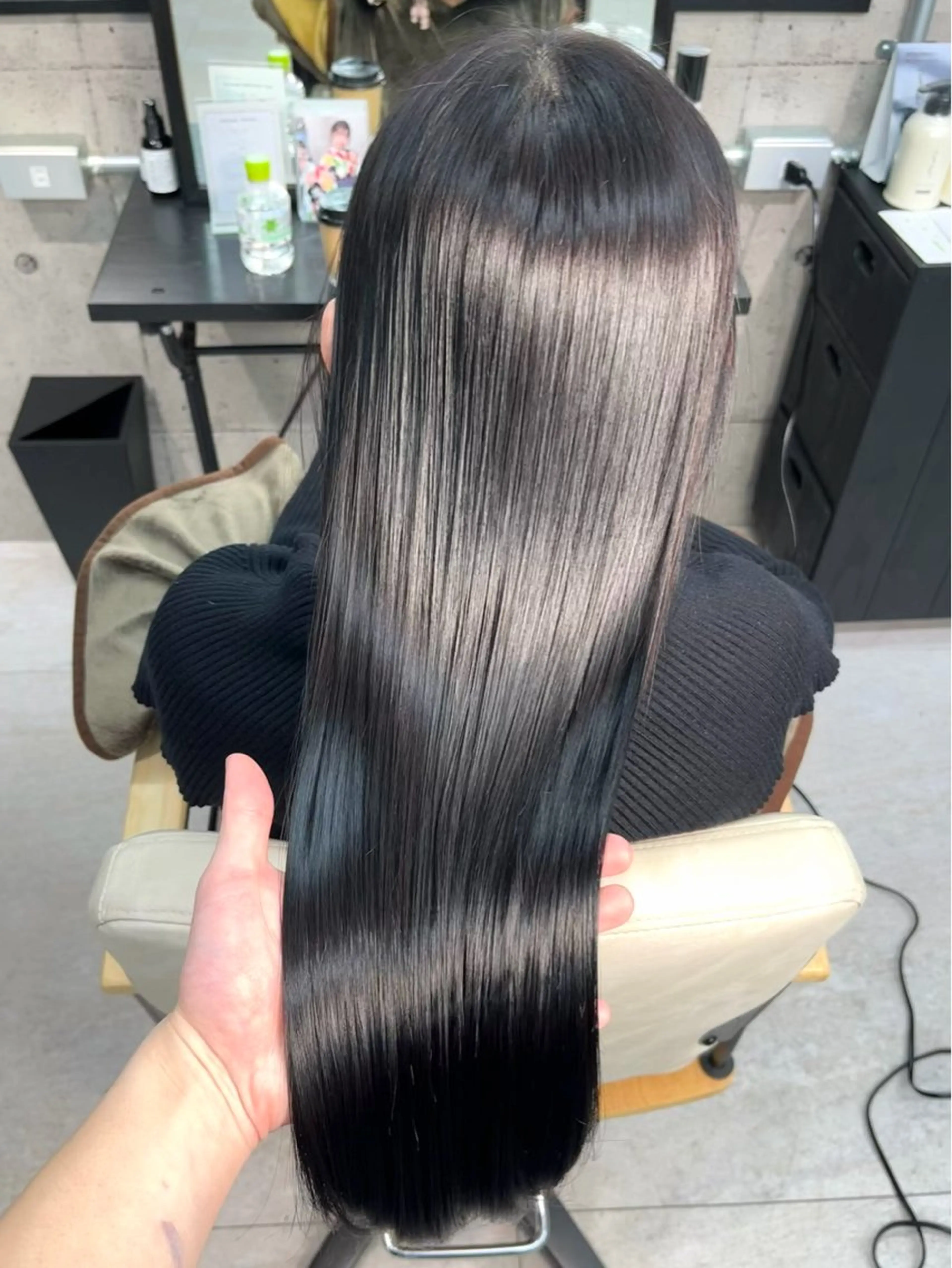 ロング カラー パーマ 🌸東中野/髪質改善 美髪特化/櫻井🌸のヘアスタイル