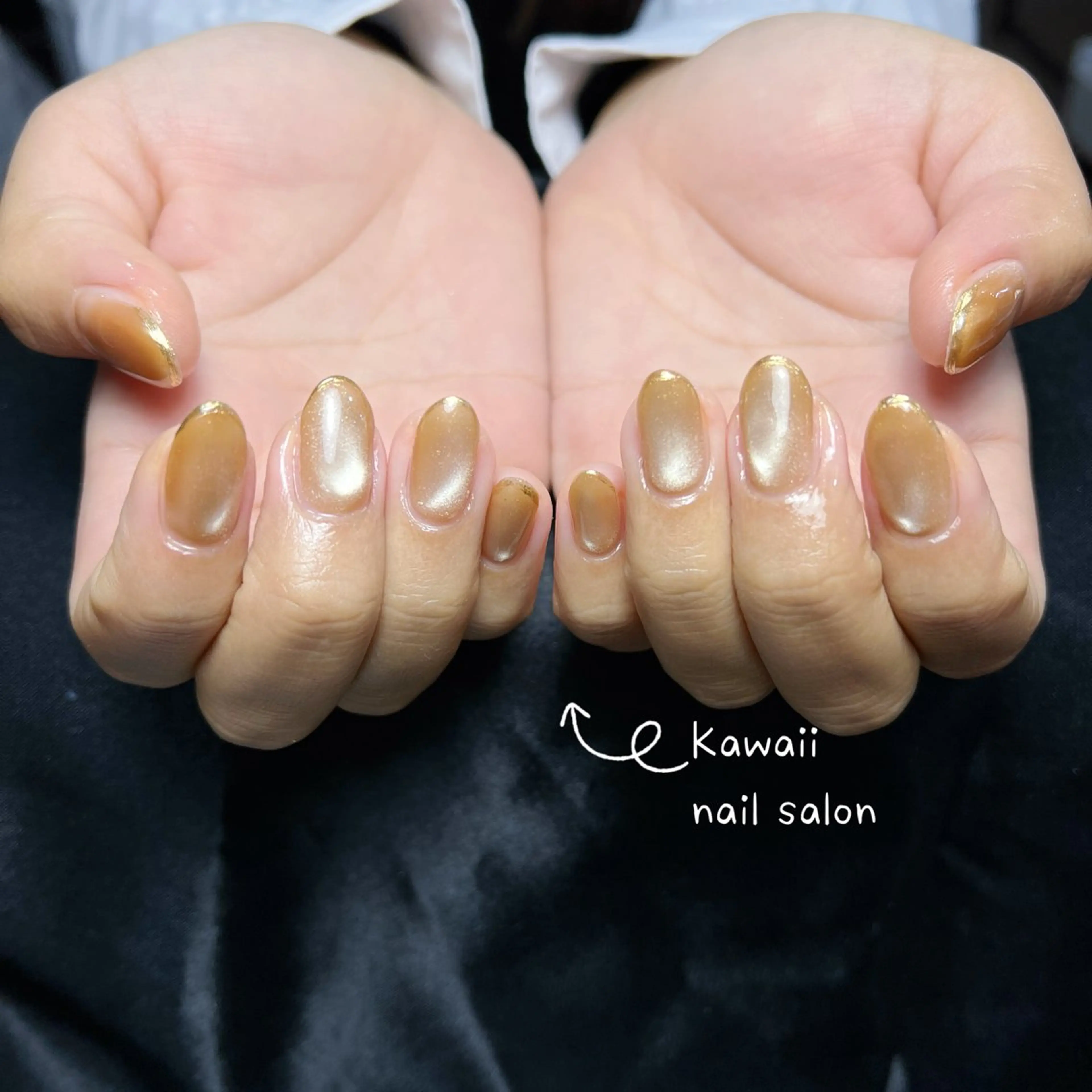 ネイル アートネイル クリアネイル ドット フラッシュネイル フレンチネイル Kawaii _Nailのネイルデザイン