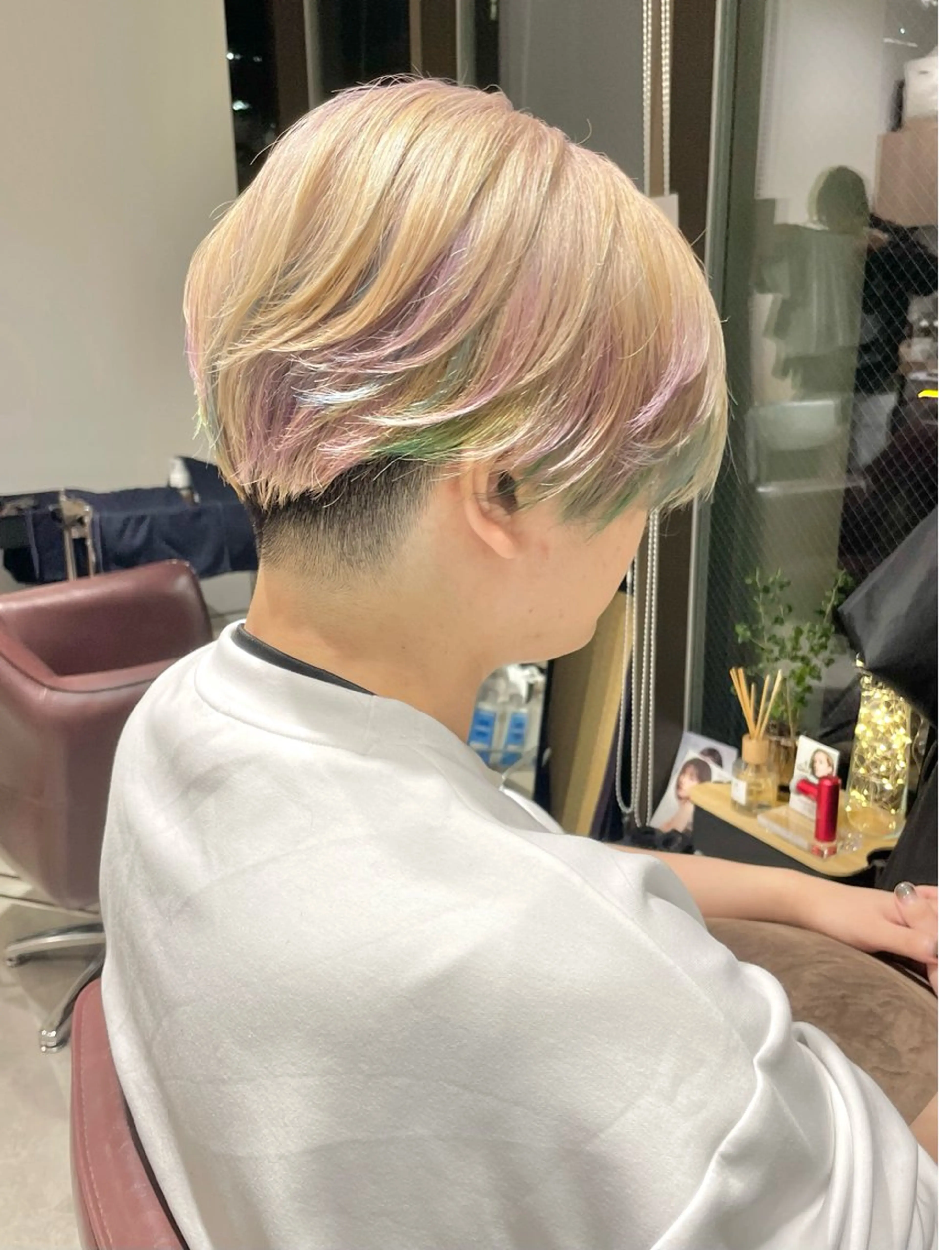 メンズ カット SAUT銀座所属・石川玲菜/ 髪質改善ボブ/メンズのヘアスタイル