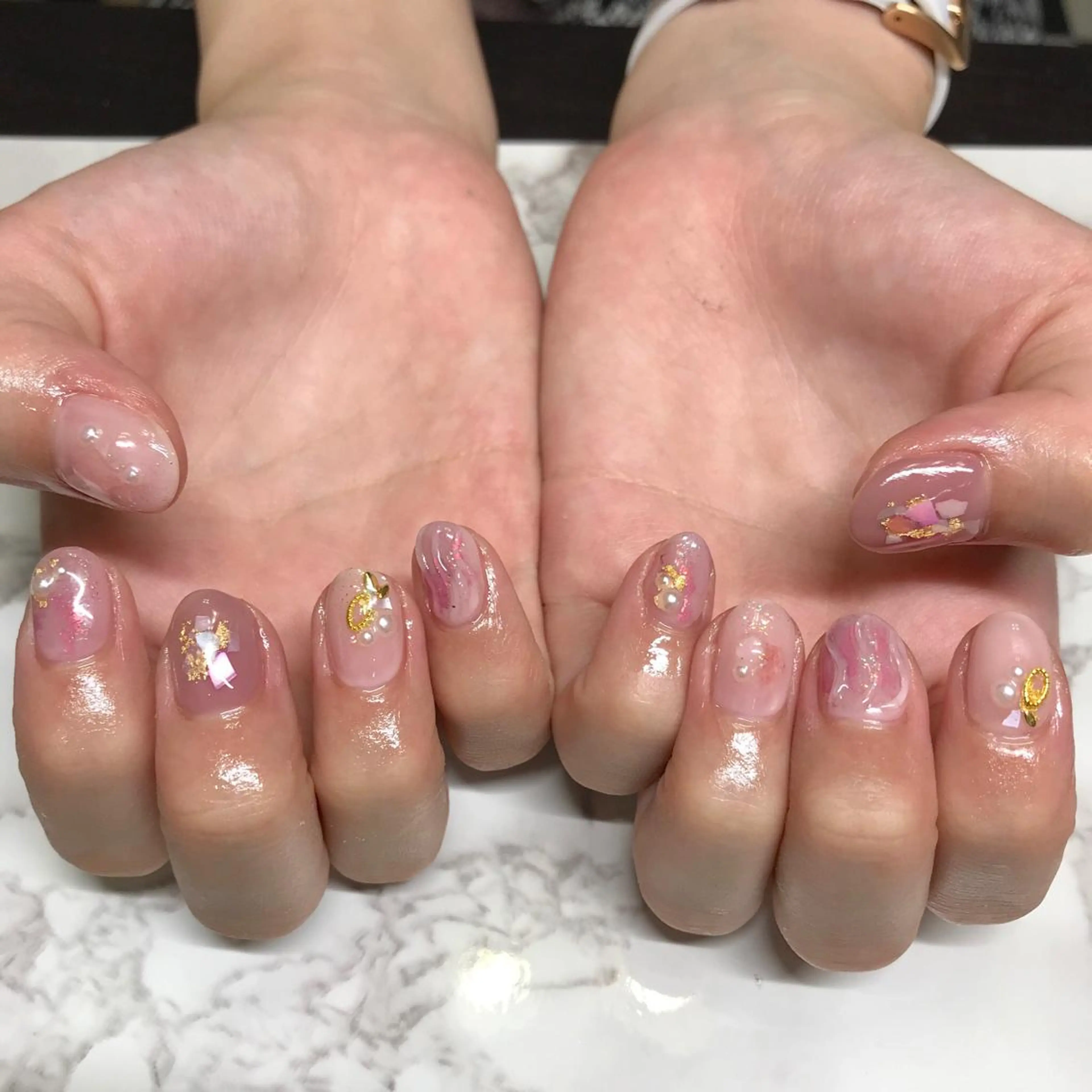 ネイル 持ち込み アスピーネイル所属・アスピーネイル asukaのネイルデザイン