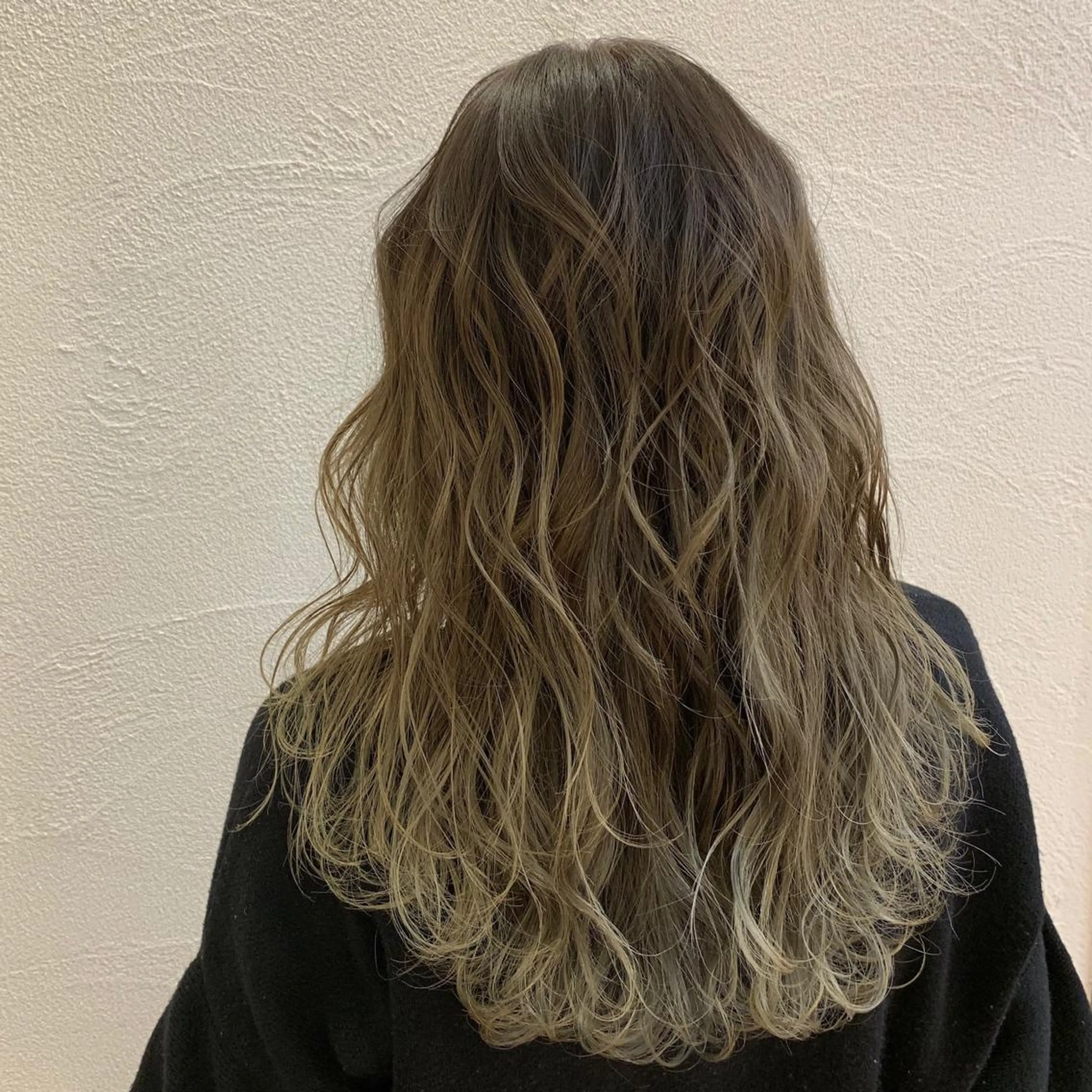 ロング カラー 加藤 雄大のヘアスタイル