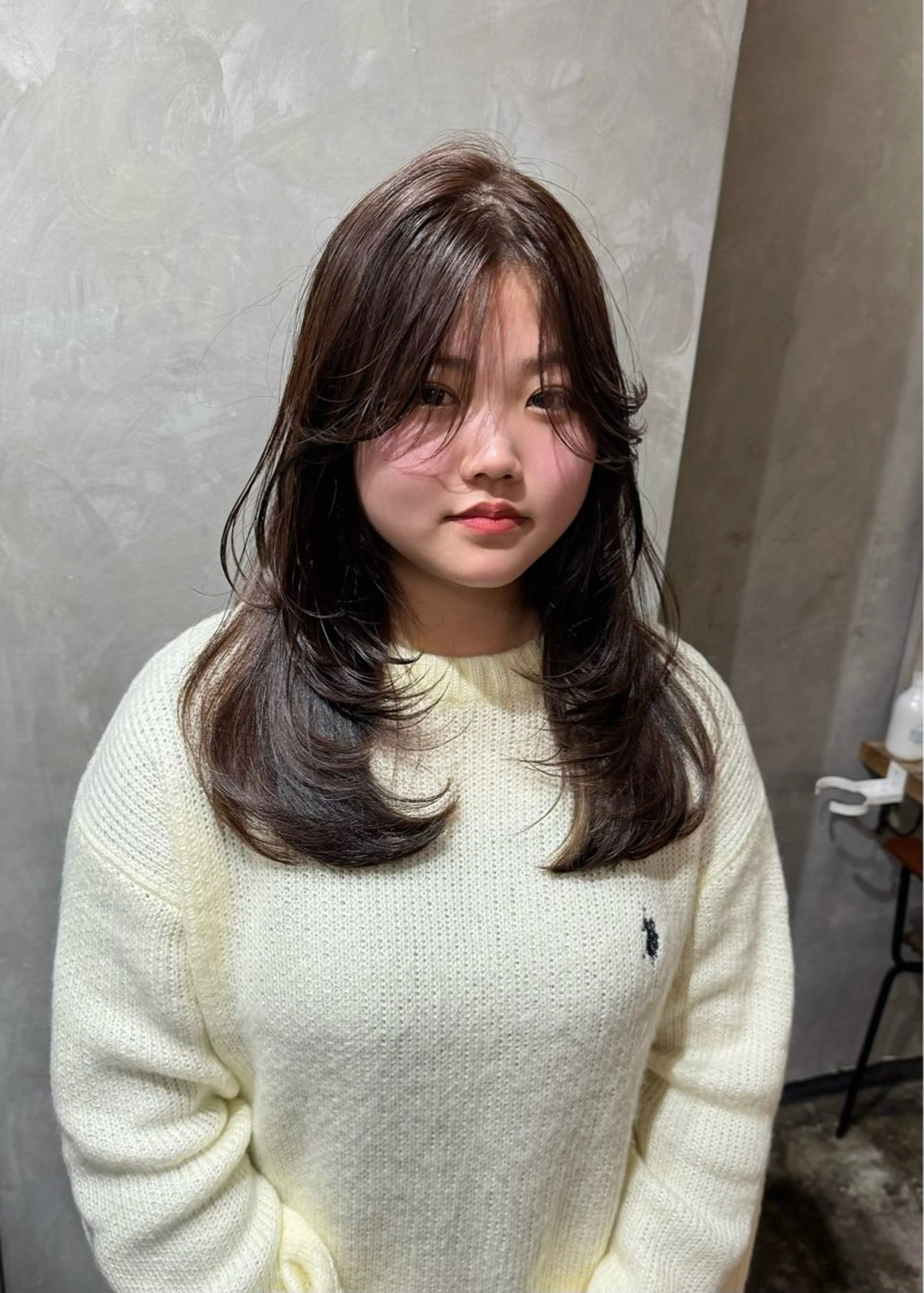 ロング カット ヘアカラー トリートメント 清水 健吏/ 韓国ヘア/レイヤーのヘアスタイル