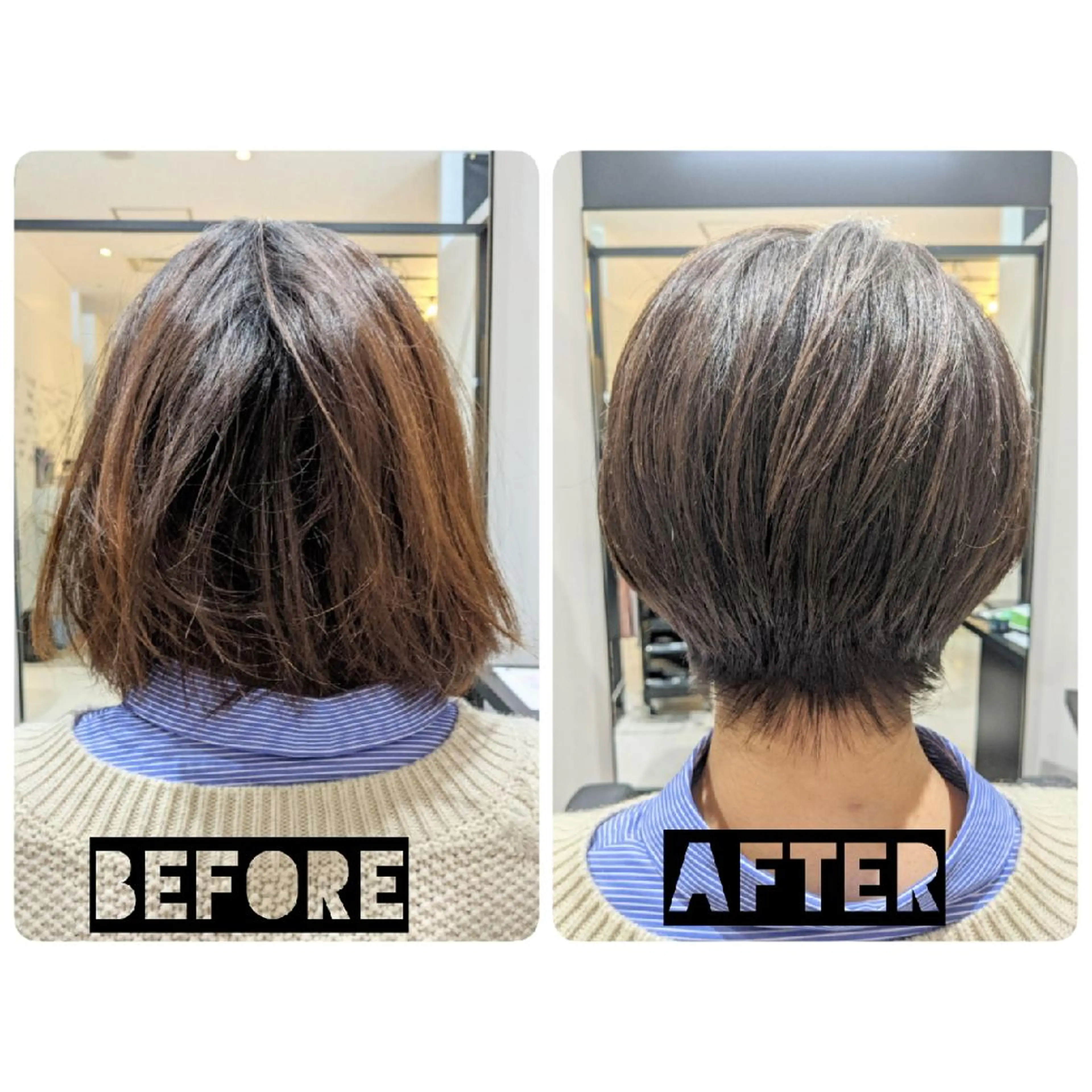 ショート カラー パーマ ヘアアレンジ カット ヘアカラー 心斎橋難波本店　店長 THE ECT 中尾のヘアスタイル