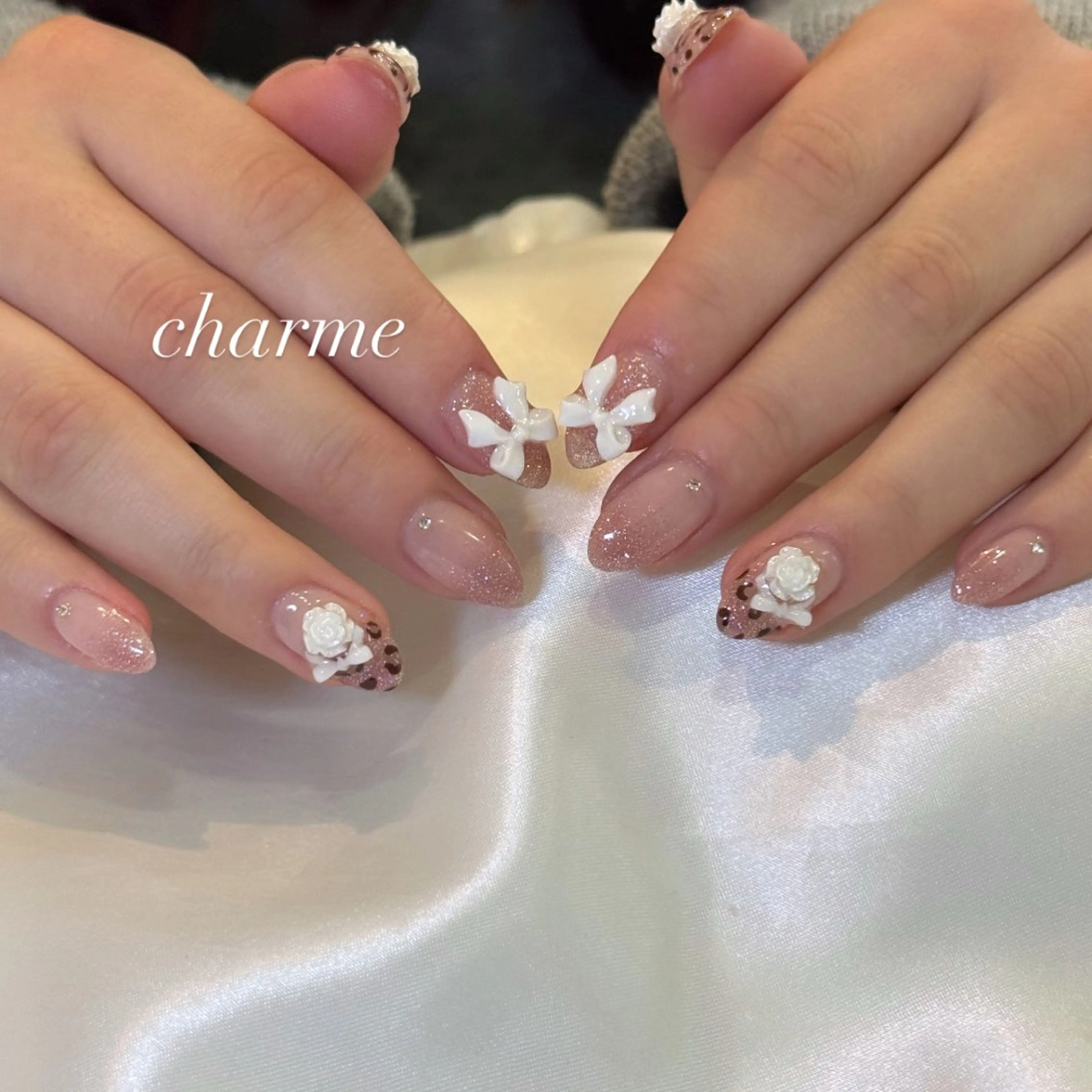 ネイル ハンドネイル charme mimiのネイルデザイン