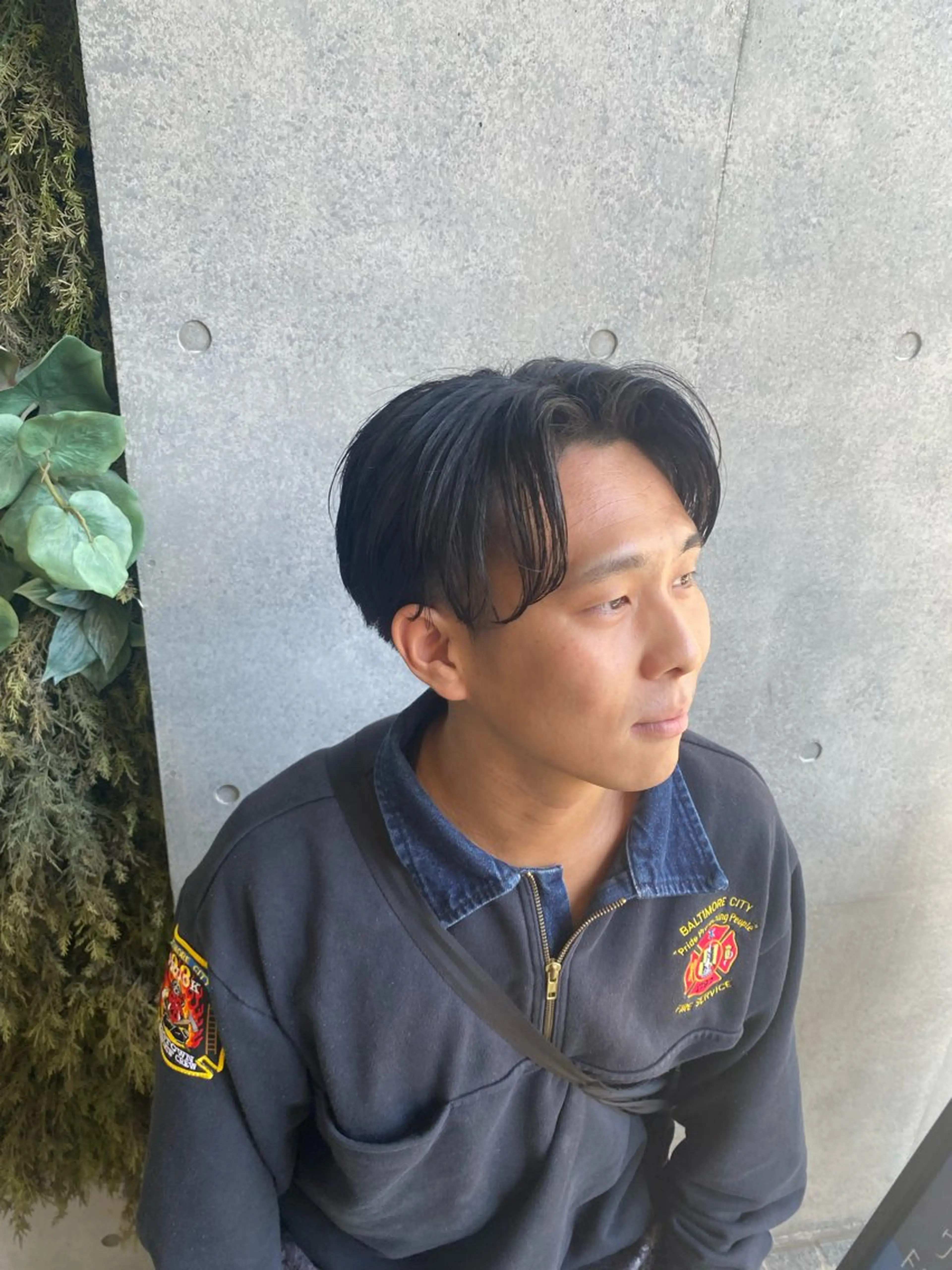 ショート パーマ 似合わせメンズ特化 渡辺尚暉のヘアスタイル