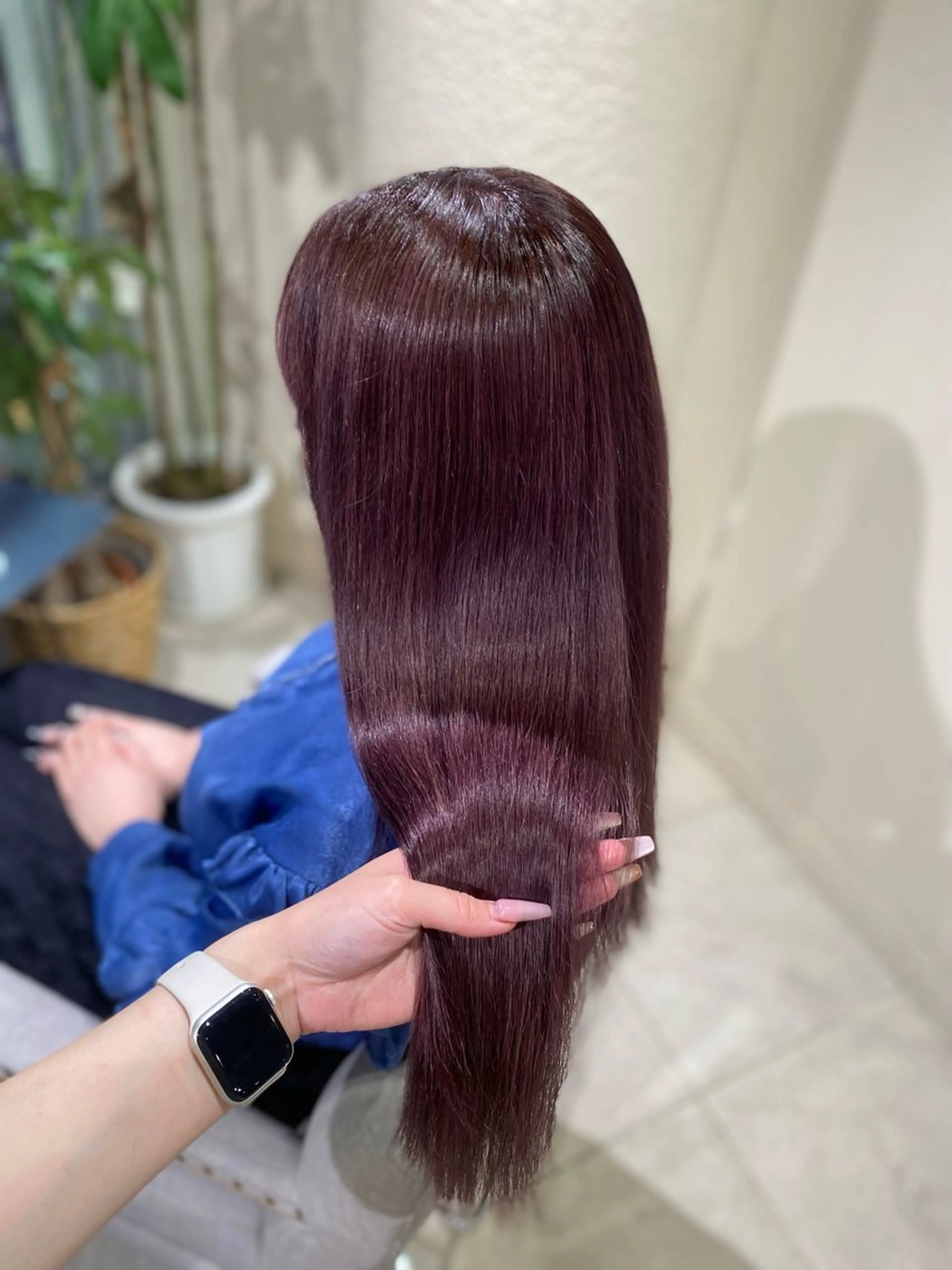 カラー ヘアカラー トリートメント ハイトーン✨艶髪💘 💘 AYANO💘のヘアスタイル