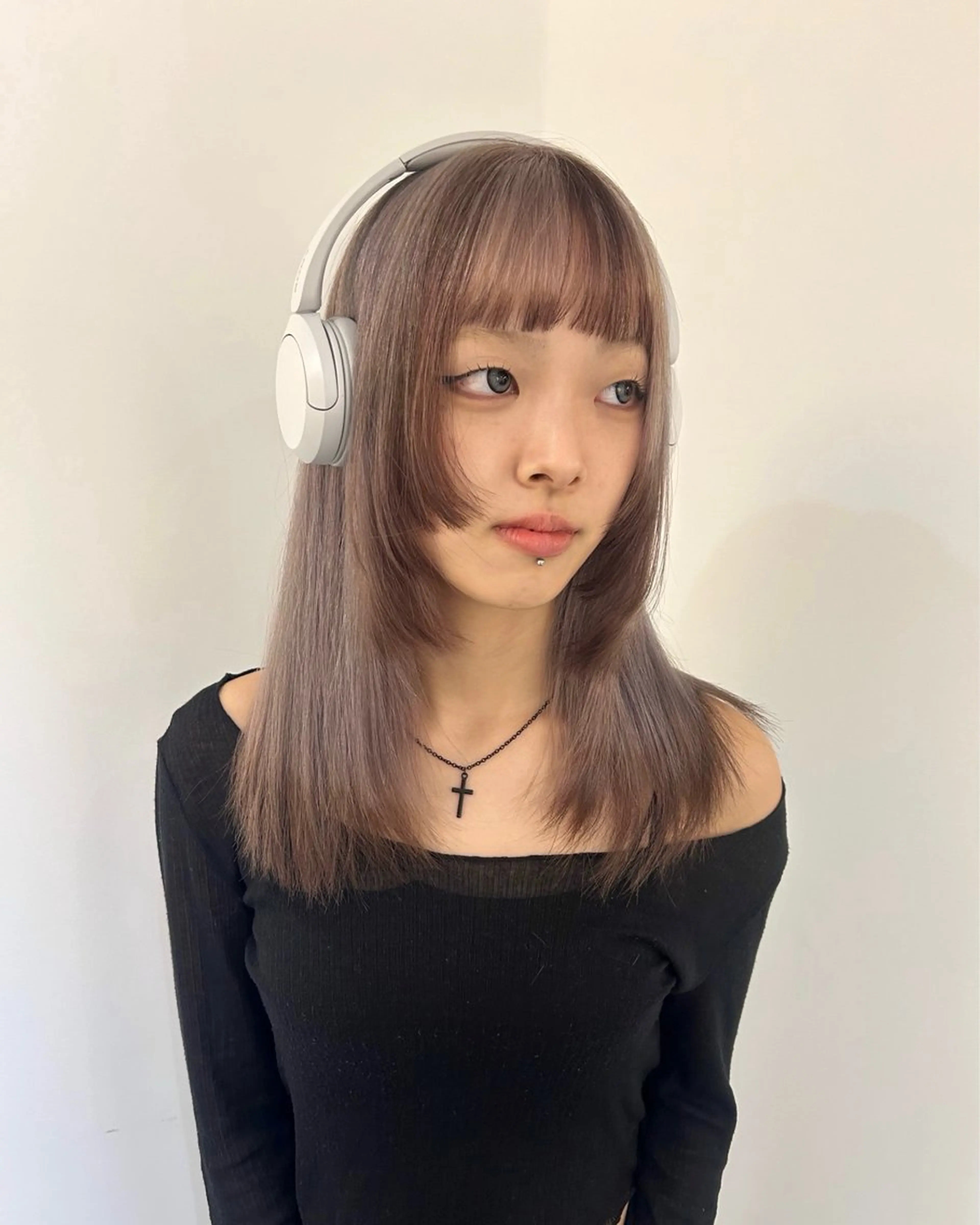 【切れ毛リスクゼロ🍀🎵】ケアブリーチリタッチ+ケアカラーの写真