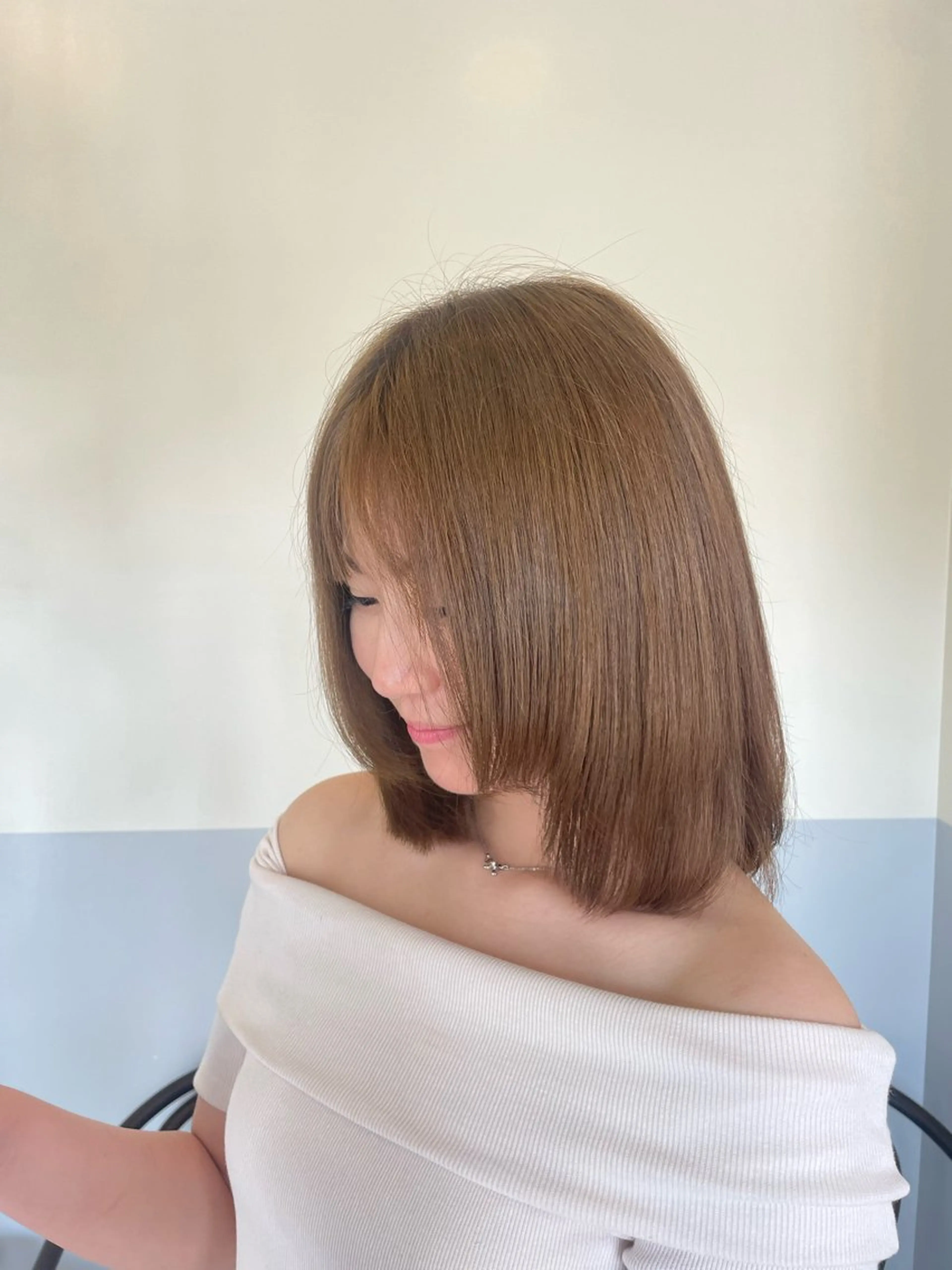 ミディアム 鈴木 美由華のヘアスタイル