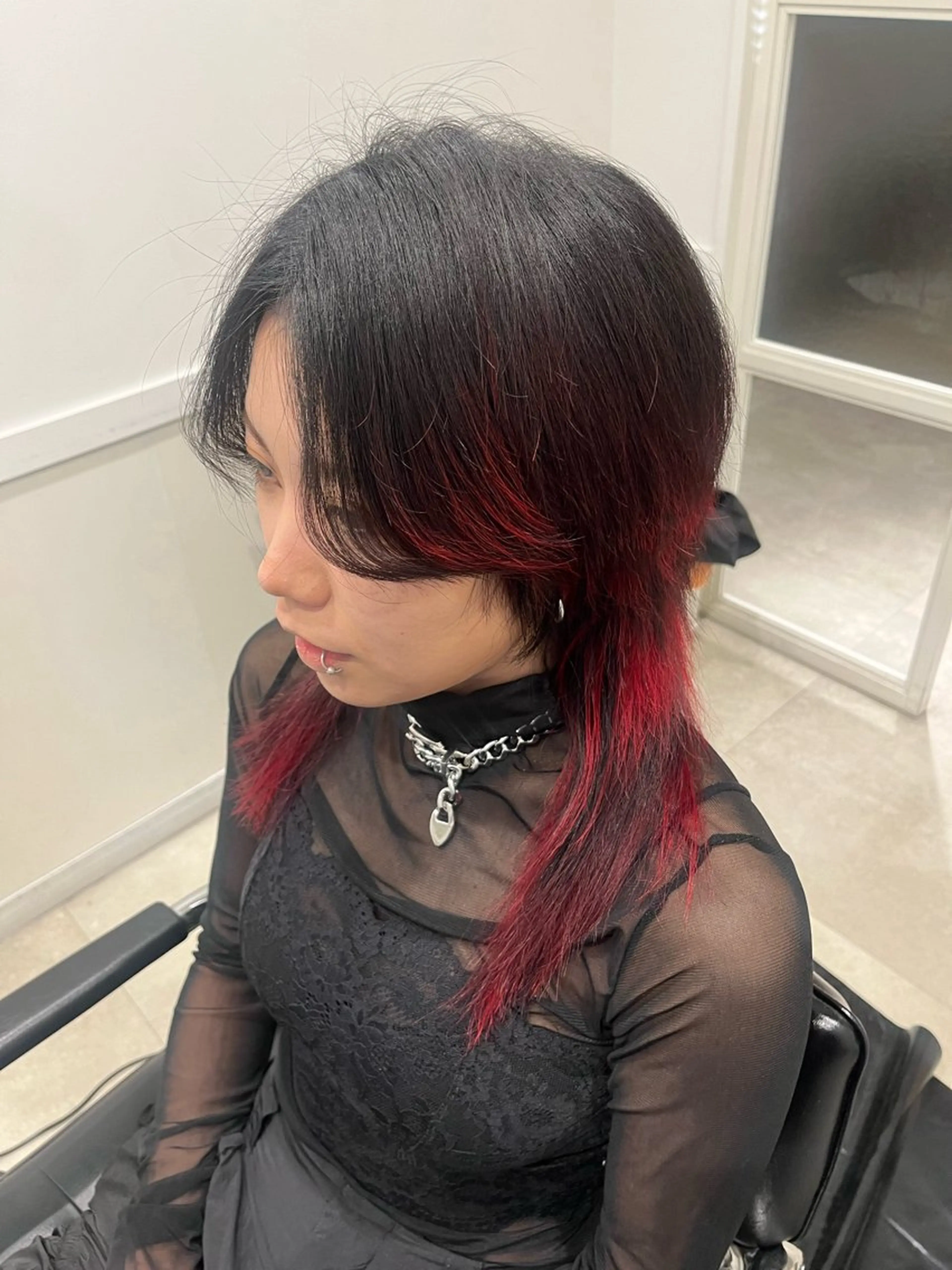 セミロング カラー カット ヘアカラー トリートメント Go   Today シェアサロン　横浜店所属・【ただの天才 🎨】のヘアスタイル