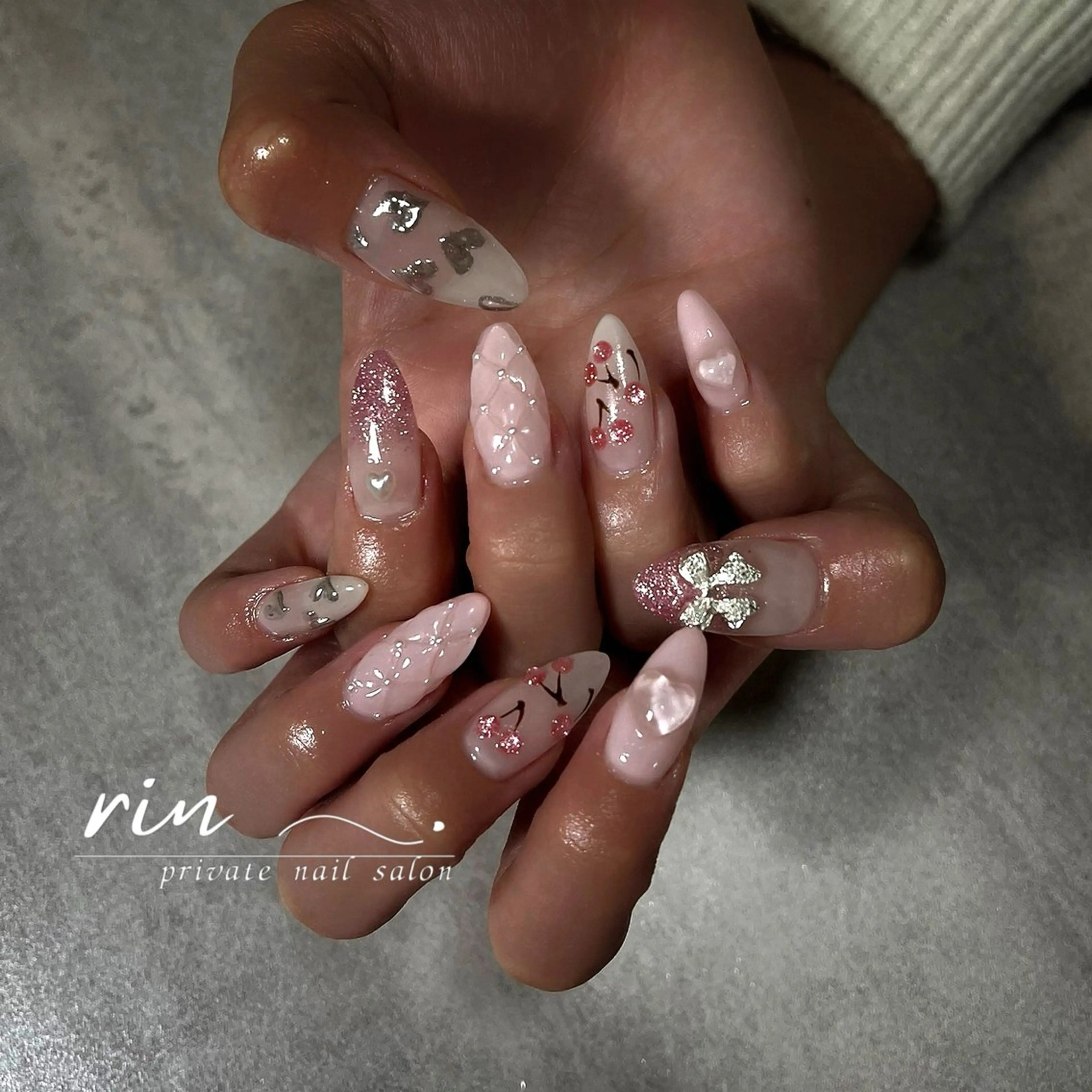 ネイル private salon〜rin〜のネイルデザイン