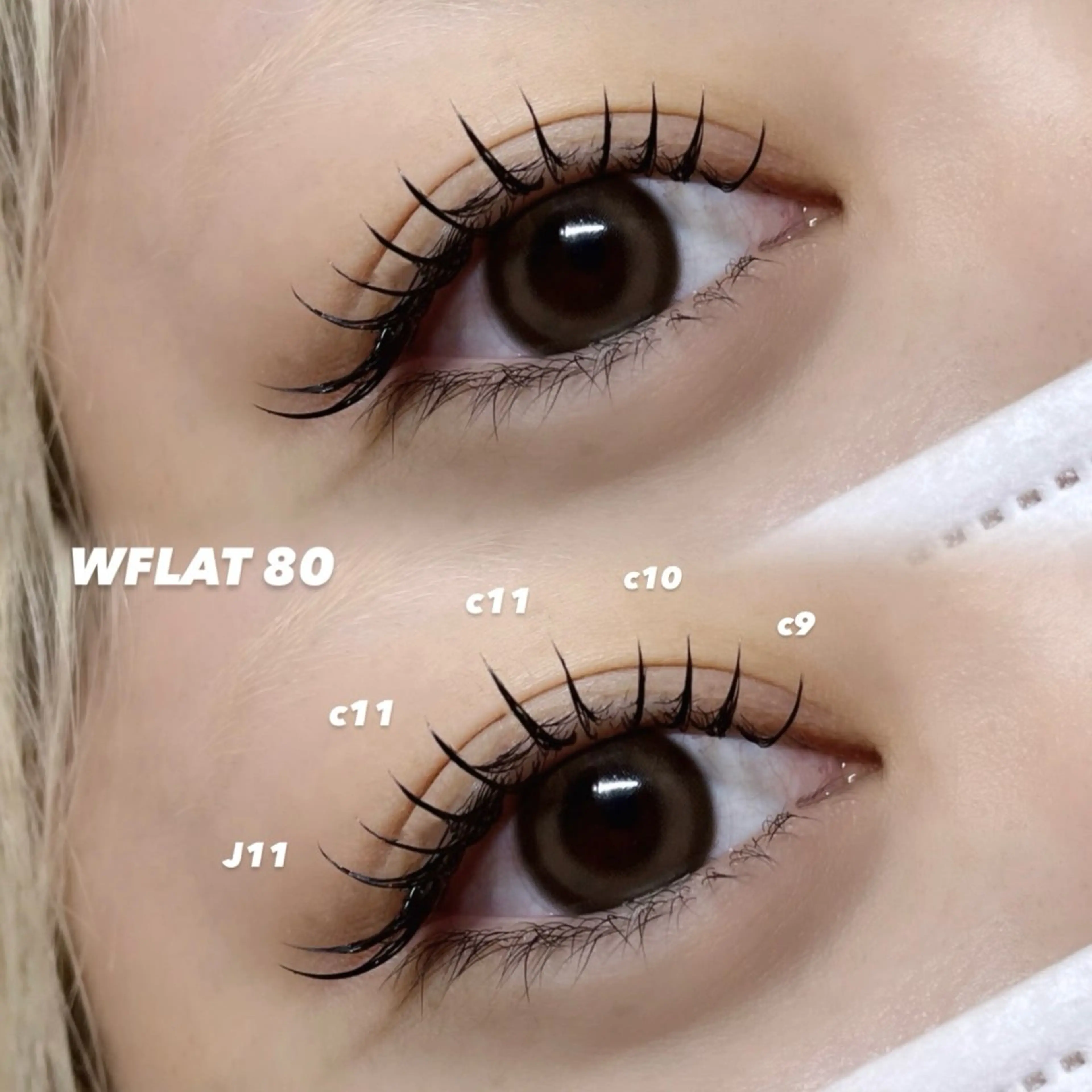 マツエク・マツパ マツエク Mell Yuuna ♡パリエク /束感のマツエク・マツパデザイン