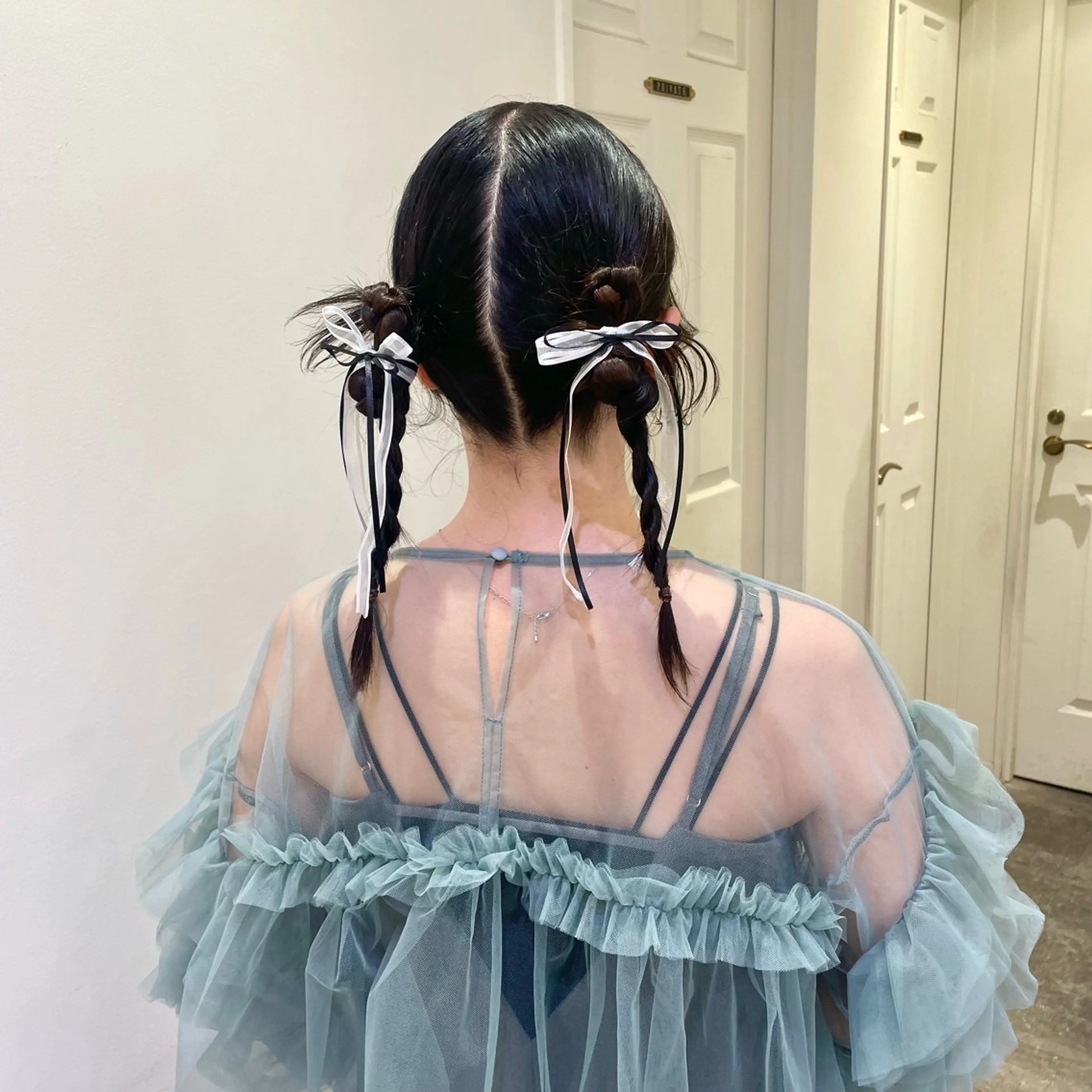 ヘアアレンジ ハイトーンカラー/ 長さだし🐇きょうかのヘアスタイル