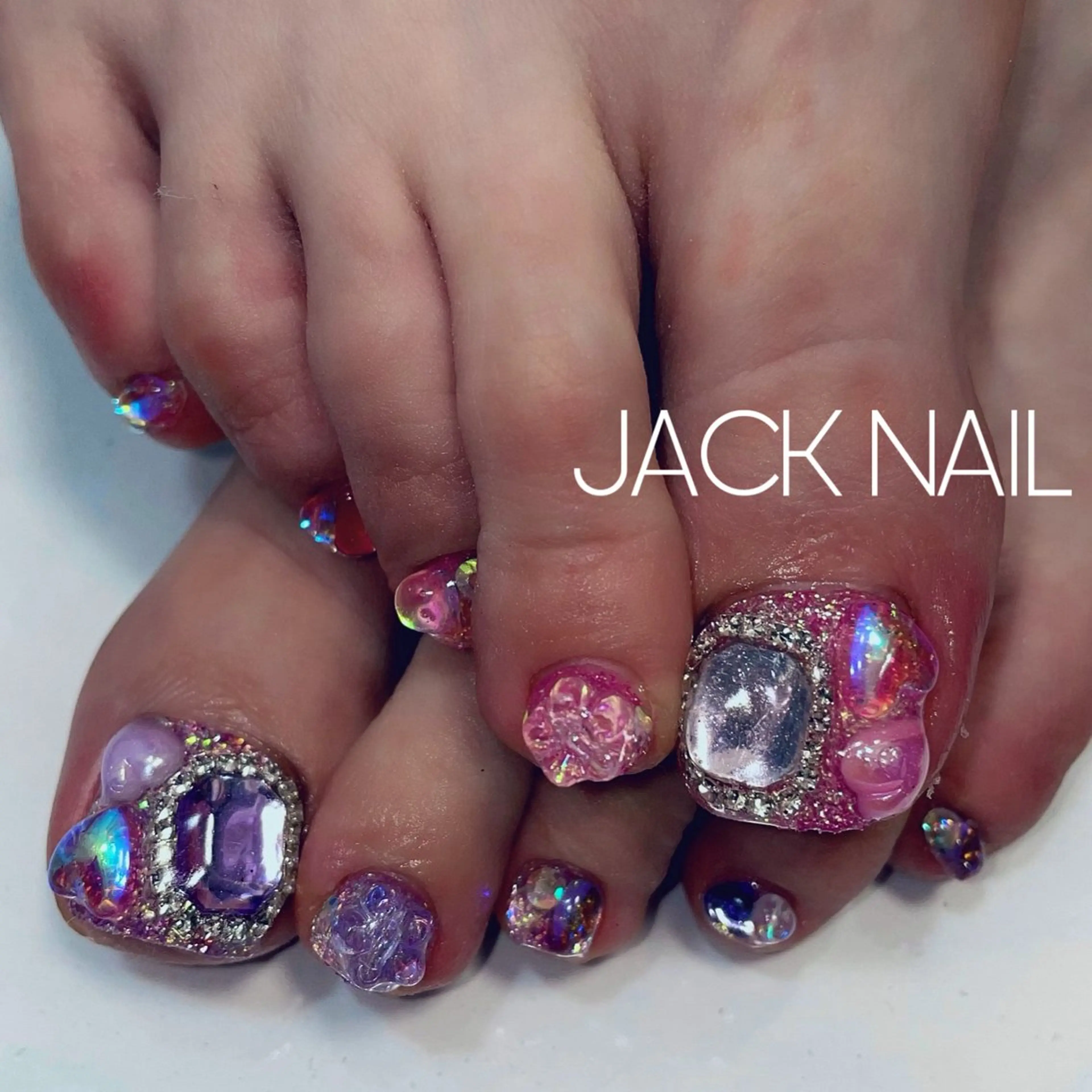 ネイル JACK NAIL 💜Ayakaのネイルデザイン