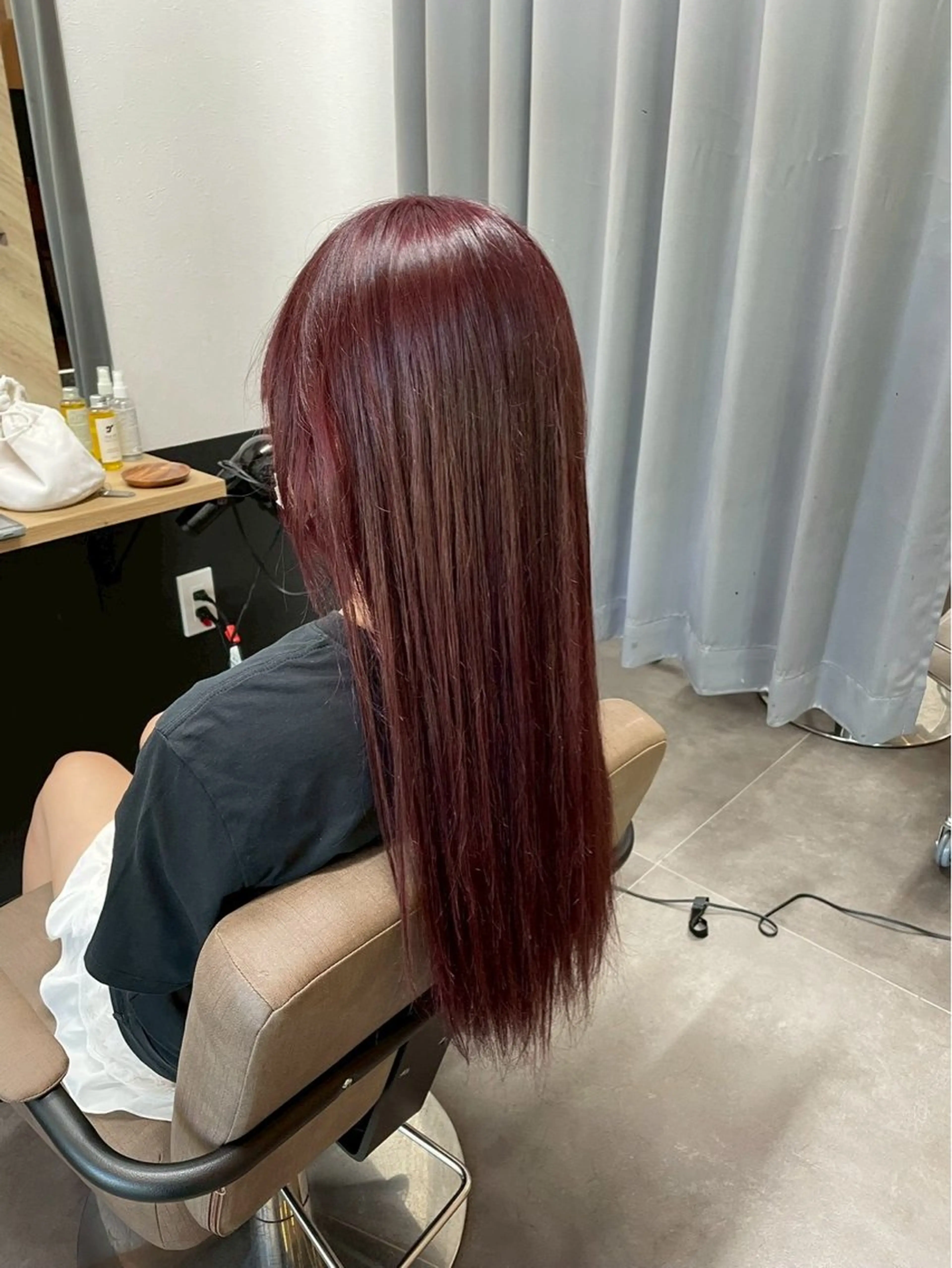 ロング カラー TELAHAIR 篠原翔哉のヘアスタイル