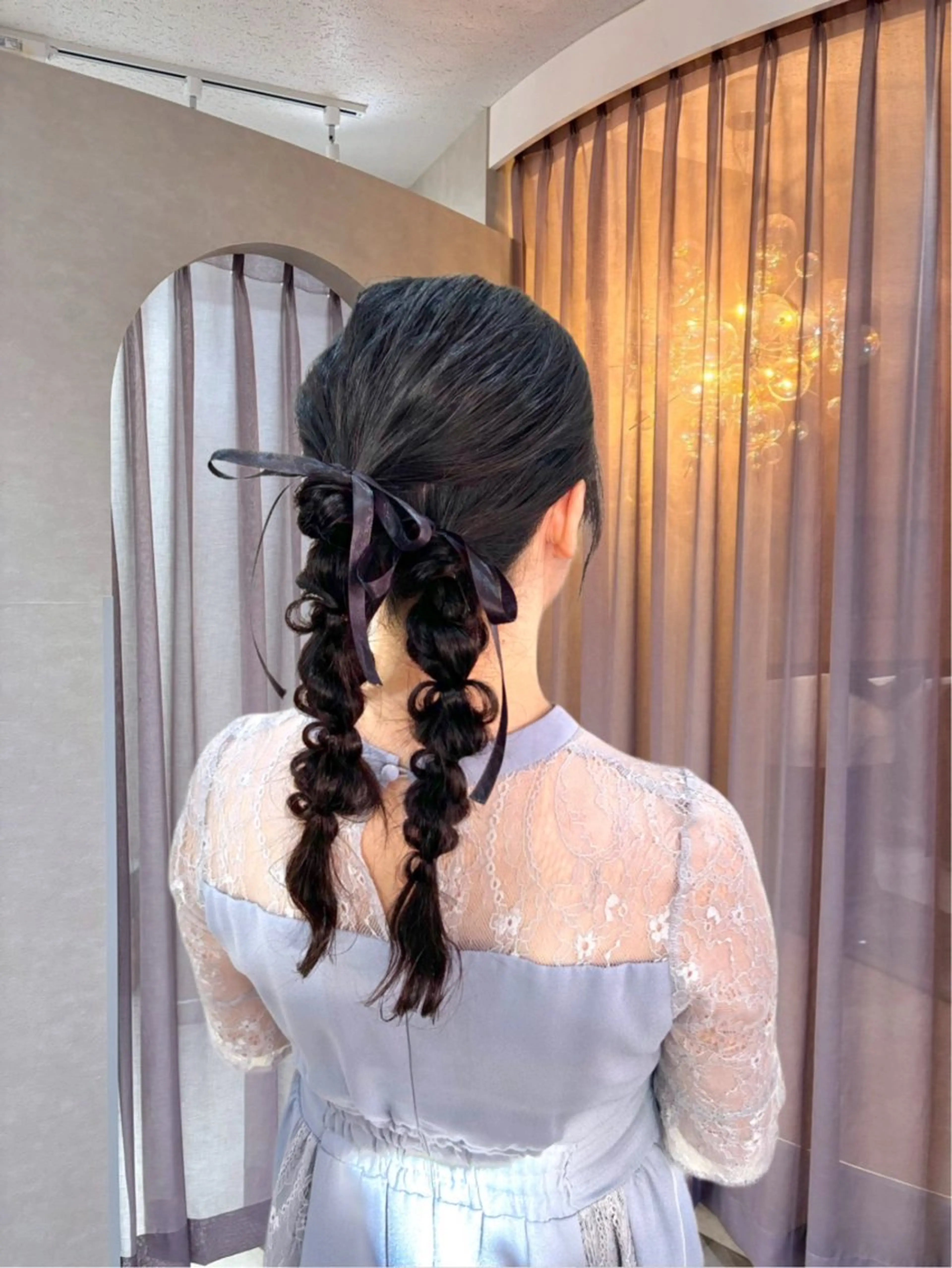 ヘアアレンジ ポニーテール 💠 AYAKA💠のヘアスタイル