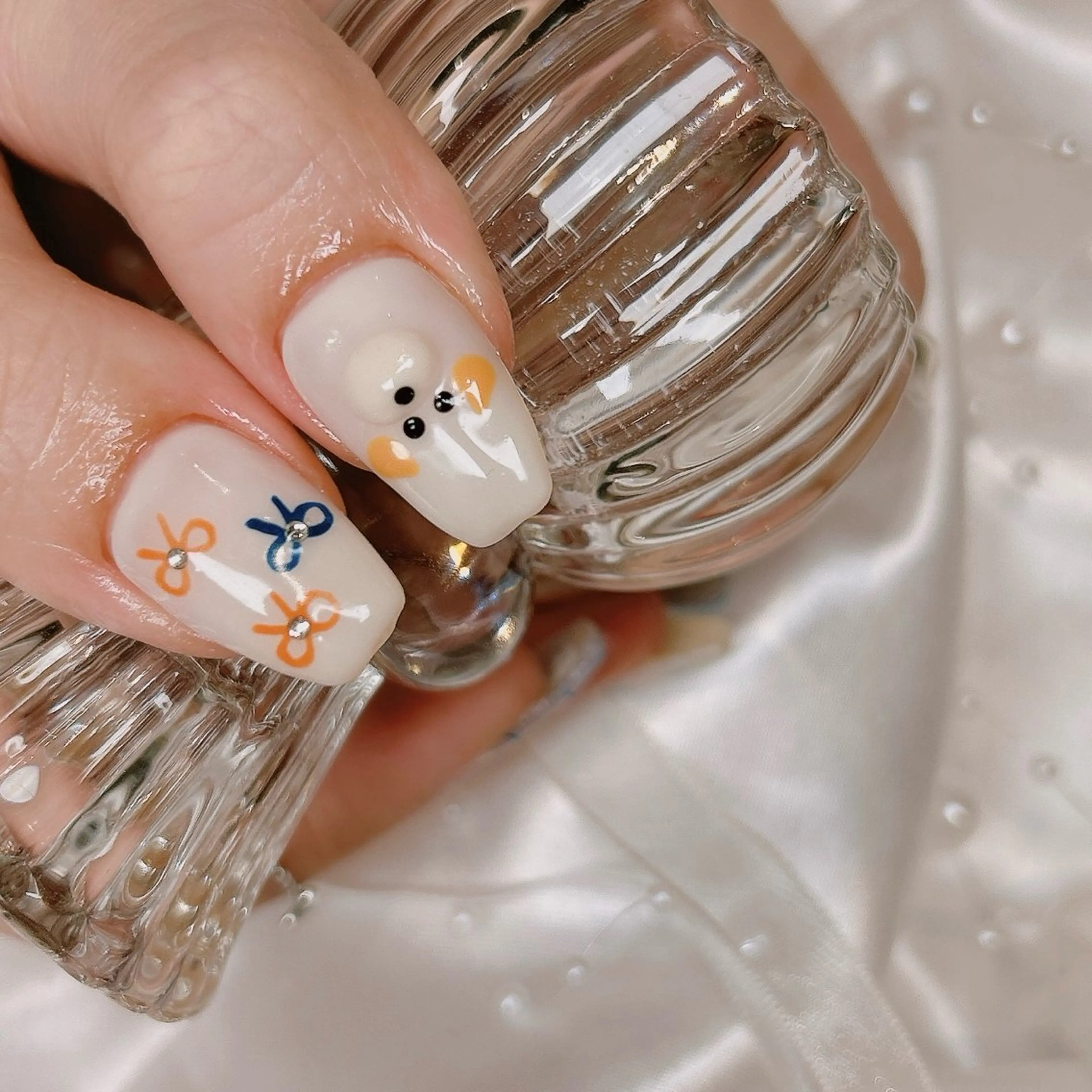 ネイル ハンドネイル junna のぞいてねのネイルデザイン