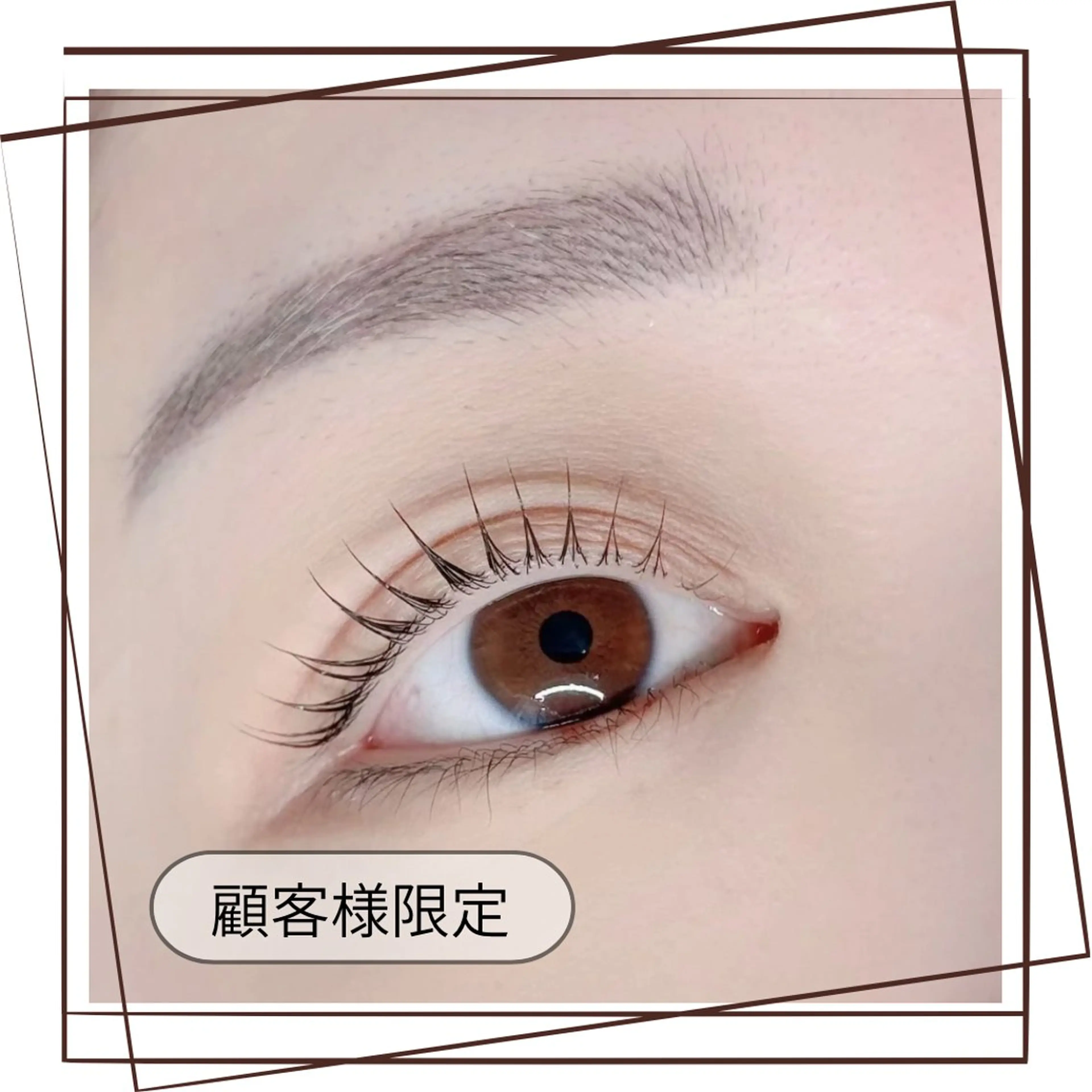 【顧客様限定】✨まつげパーマ✨トリートメント&コーティング付きの写真