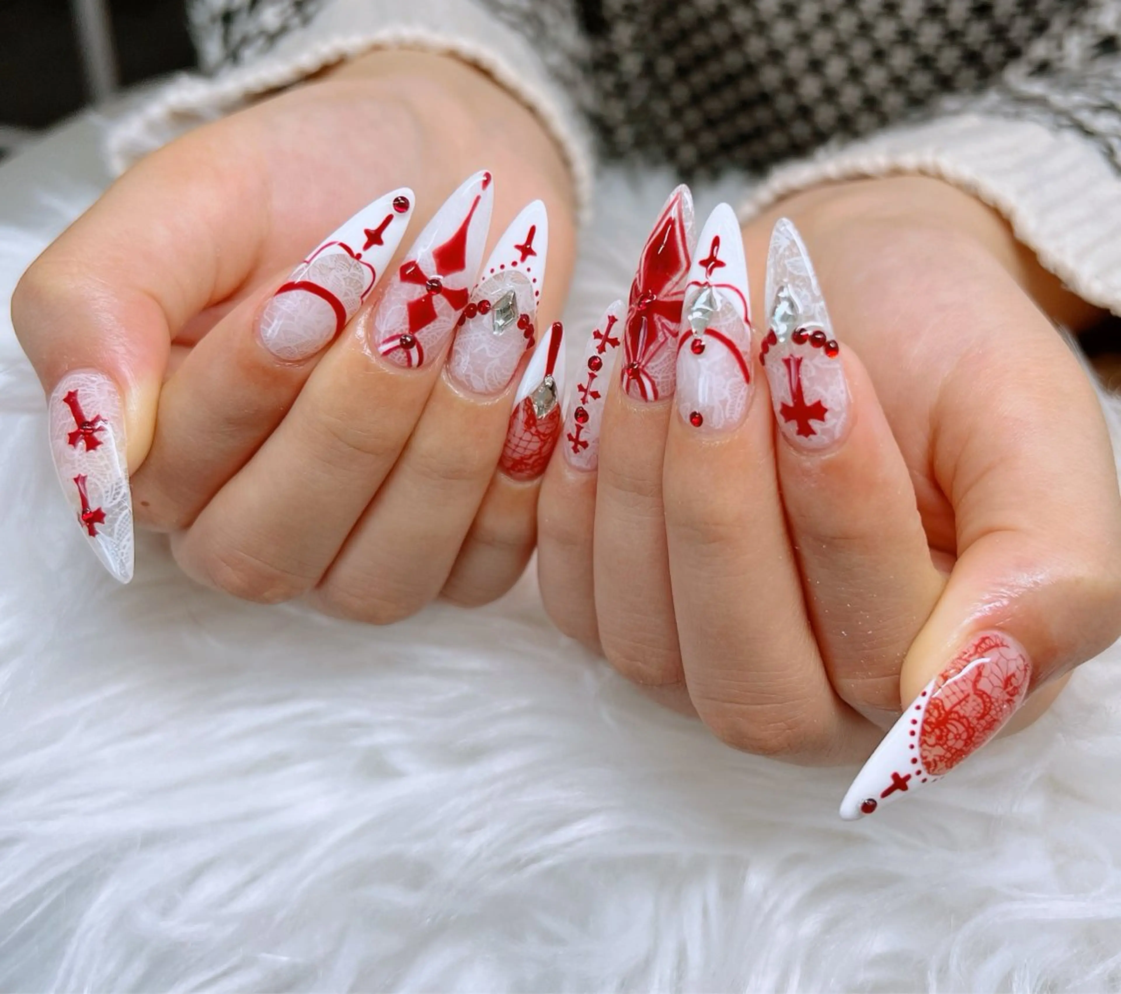 ミディアム ハンドネイル Lee _nailのネイルデザイン