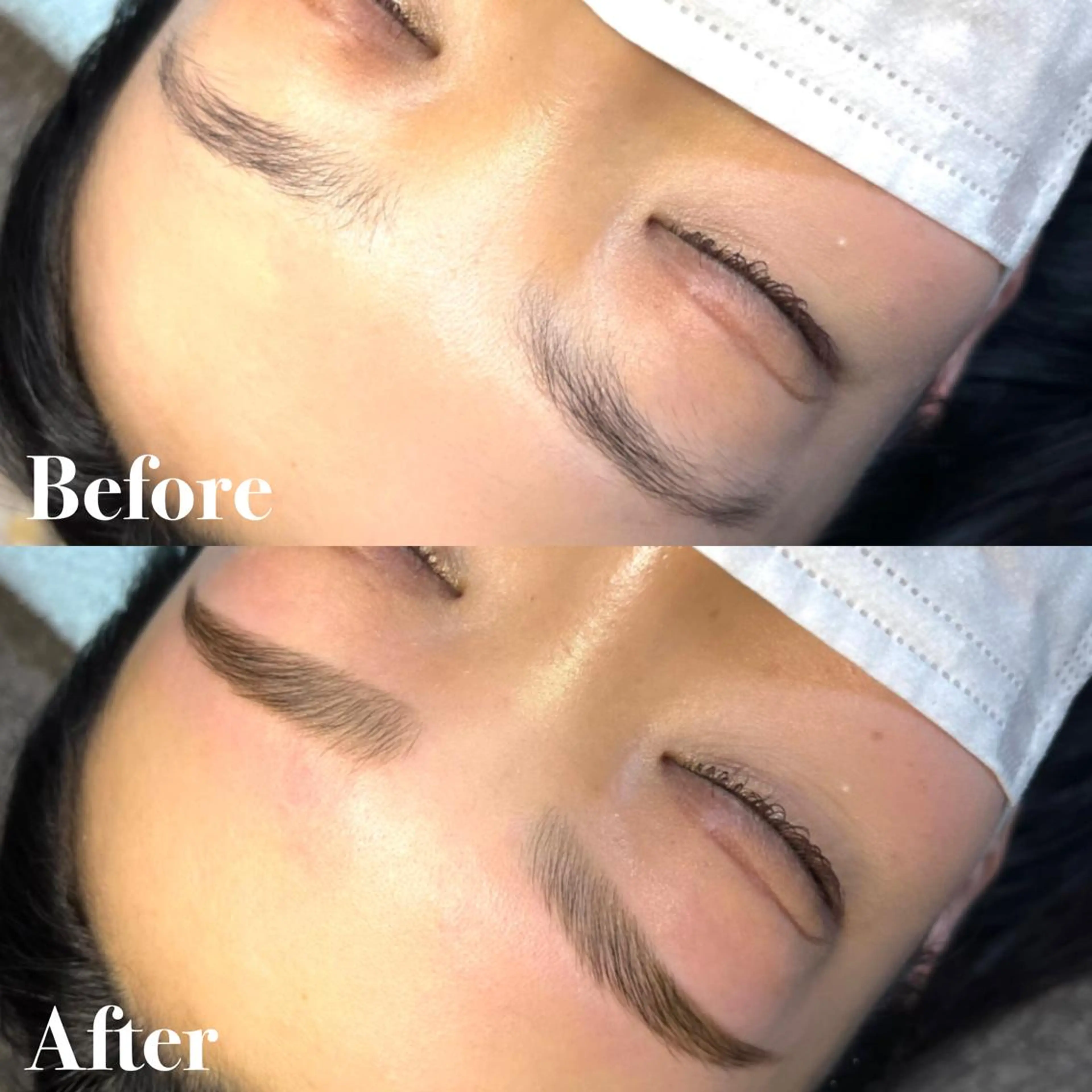 アイブロウ ハリウッドブロウリフト 眉毛ワックス脱毛 眉毛と韓国肌質改善 サロン　和泉府中のエステ・リラクイメージ