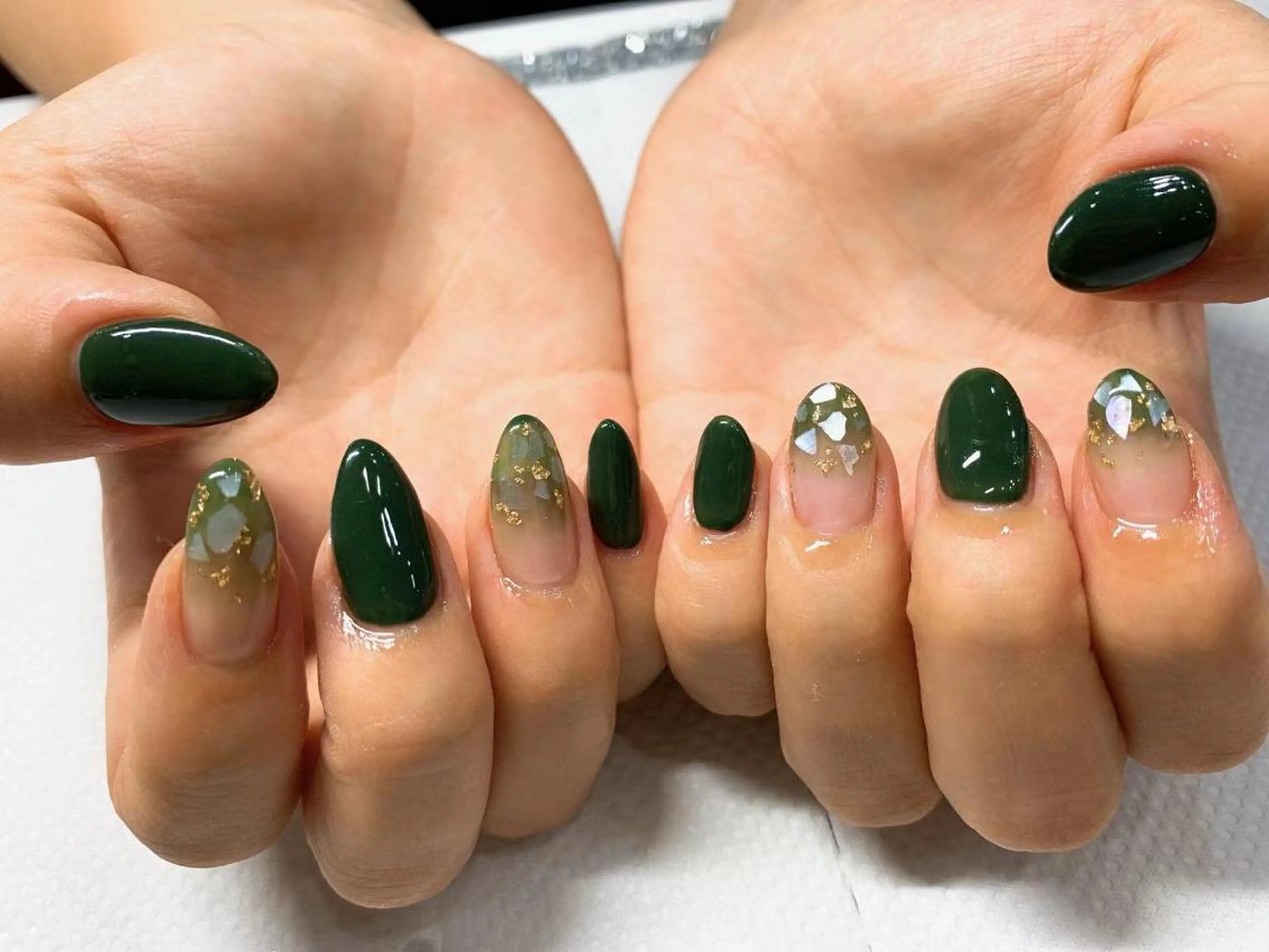 ネイル アートネイル ワンカラーネイル ハンドネイル FLY Nail Salonのネイルデザイン