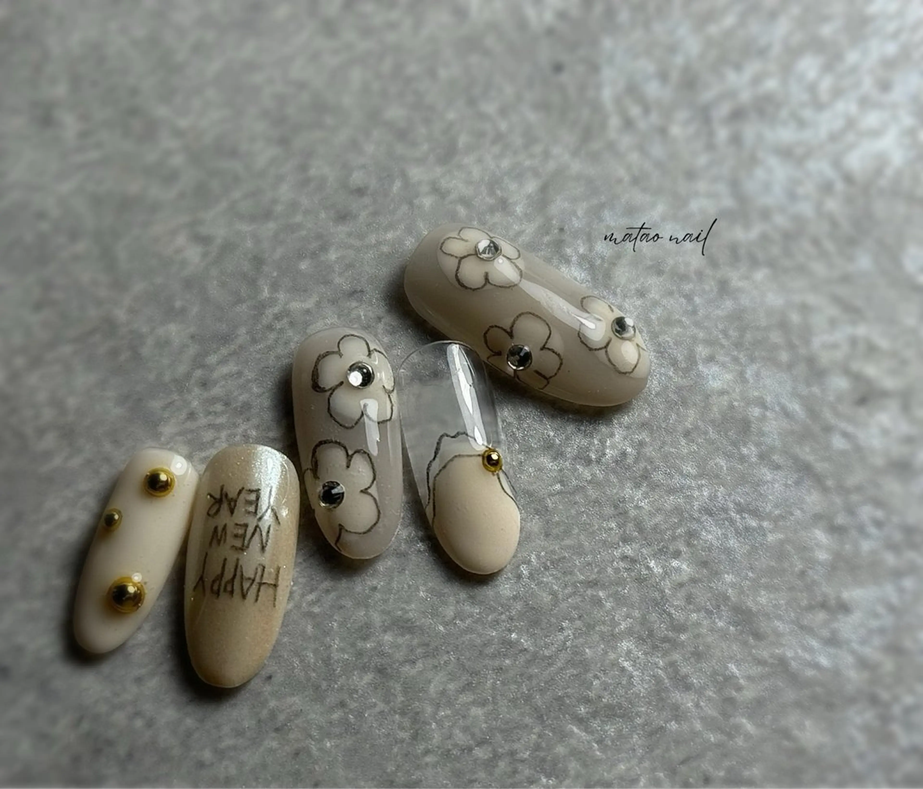 ネイル ハンドネイル フットネイル matao nailのネイルデザイン