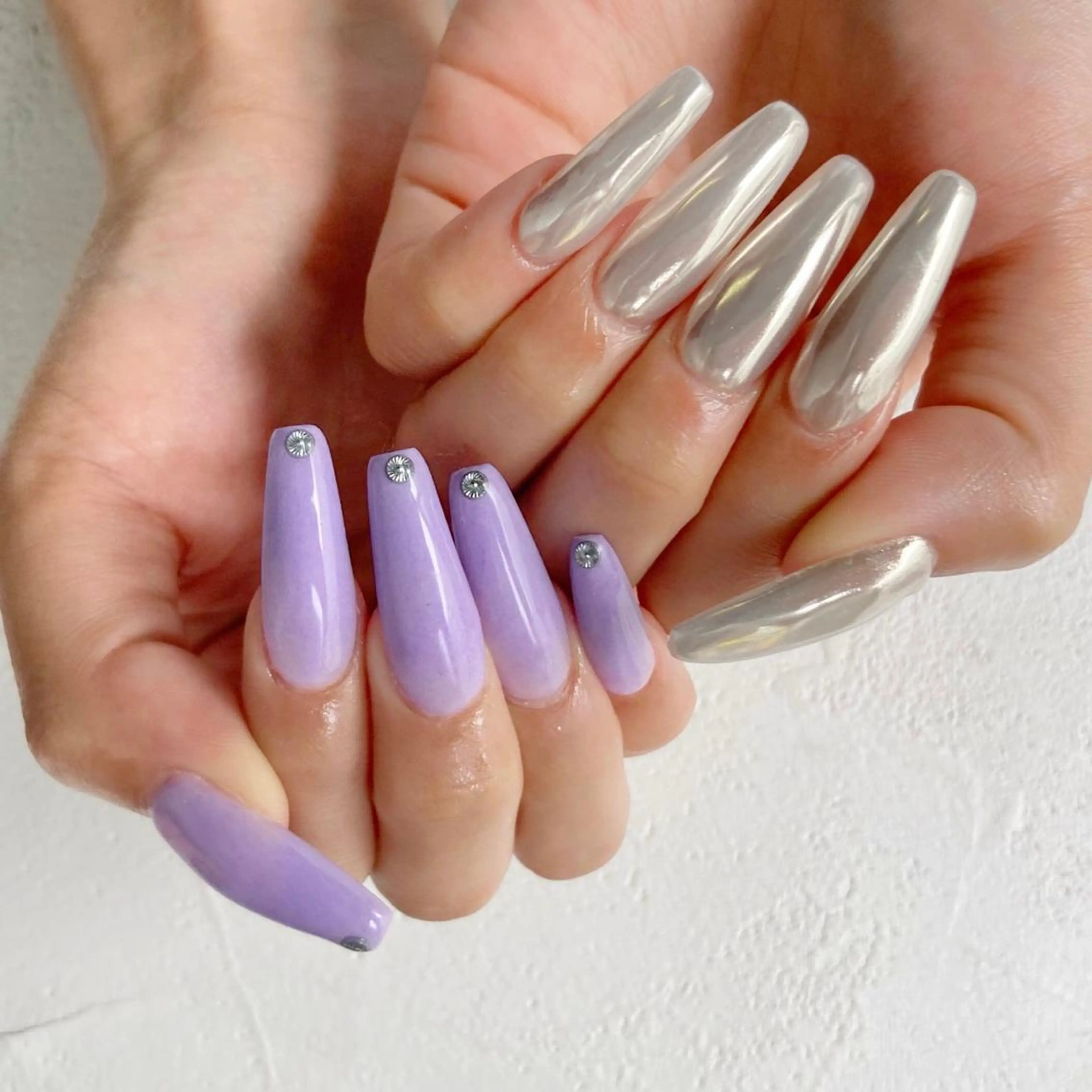 ネイル スカルプネイル シンプルネイル 【やり放題専門店】 スカルプ＆長さ出しのネイルデザイン