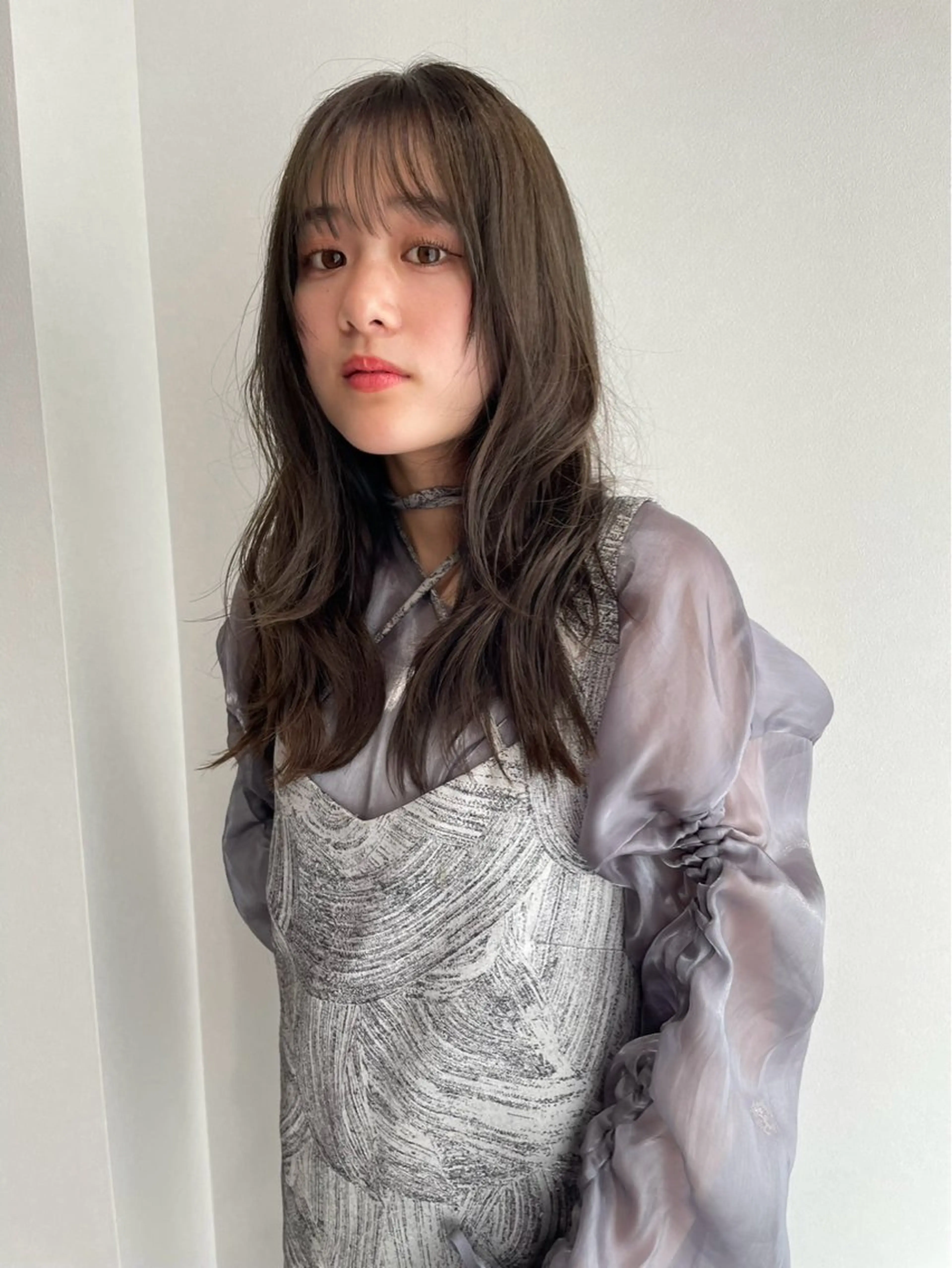 セミロング ヘアカラー 谷澤 貫太のヘアスタイル