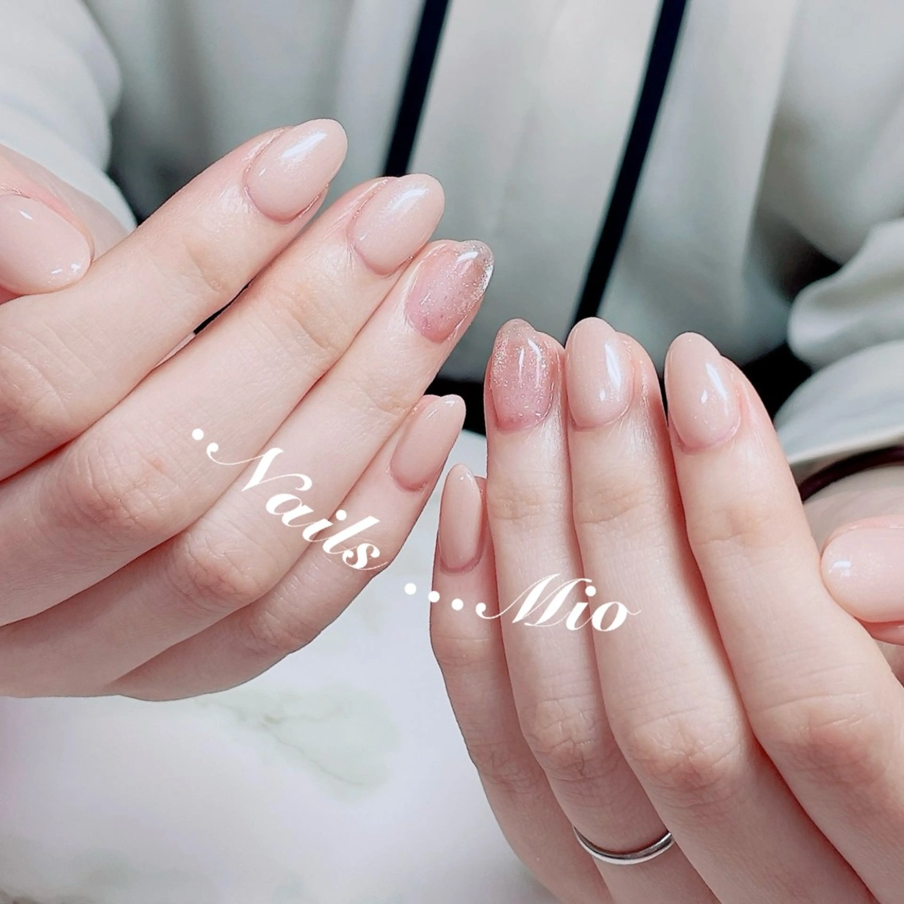 ネイル ジェルネイル ワンカラーネイル .Nails Mio 赤羽西ネイルサロンのネイルデザイン