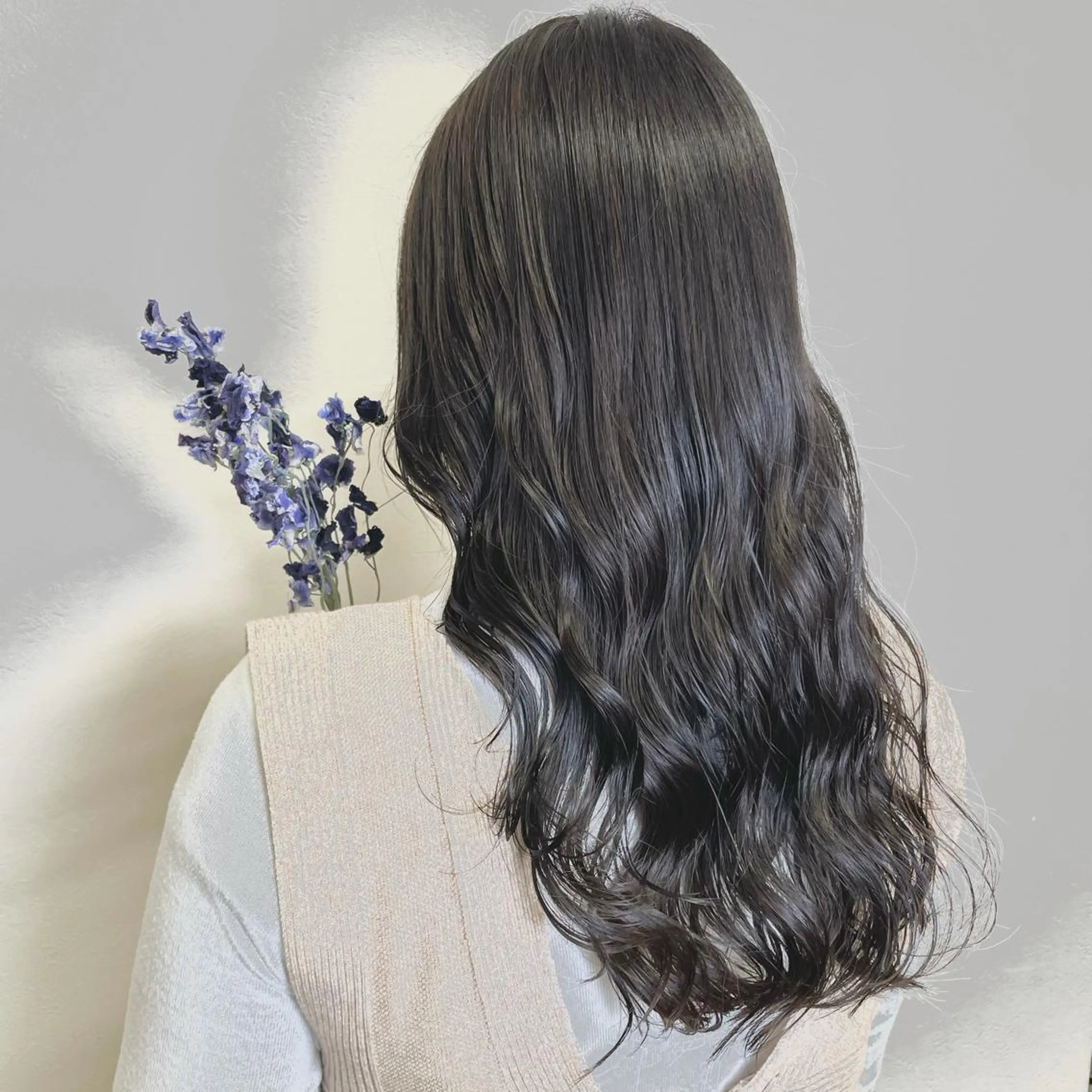 ロング カラー 🔵暗髪　特化🔵 梅田・増田のヘアスタイル