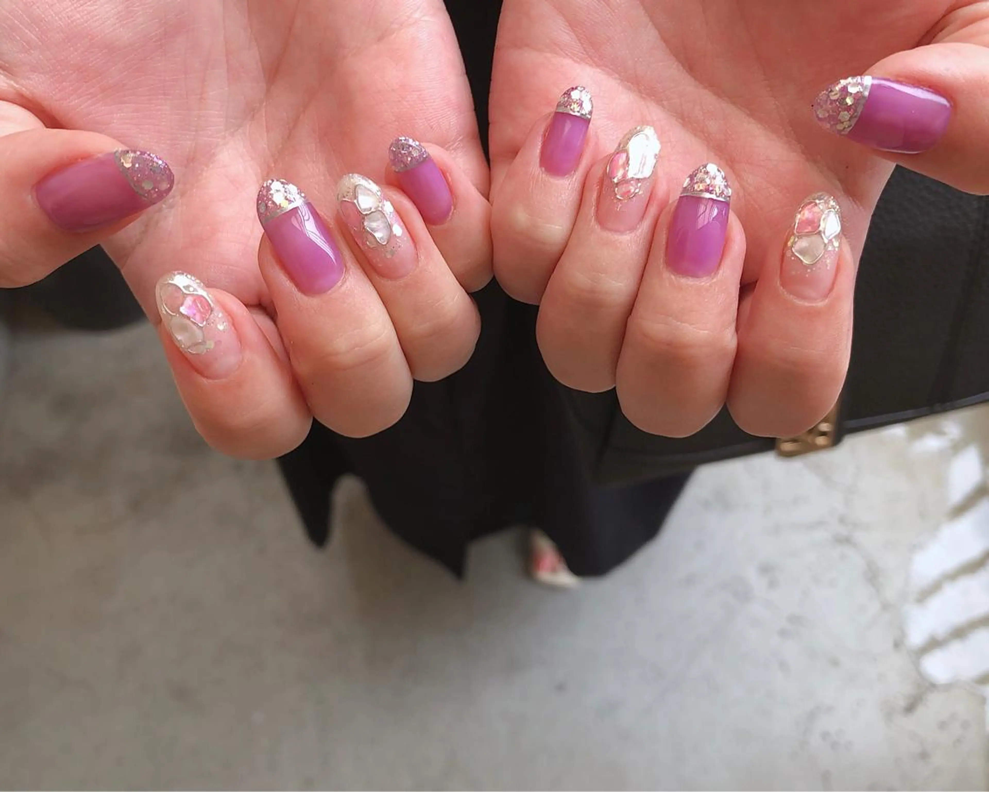 ネイル キラキラネイル ハンドネイル nail heron所属・saki_ nail heronのその他イメージ