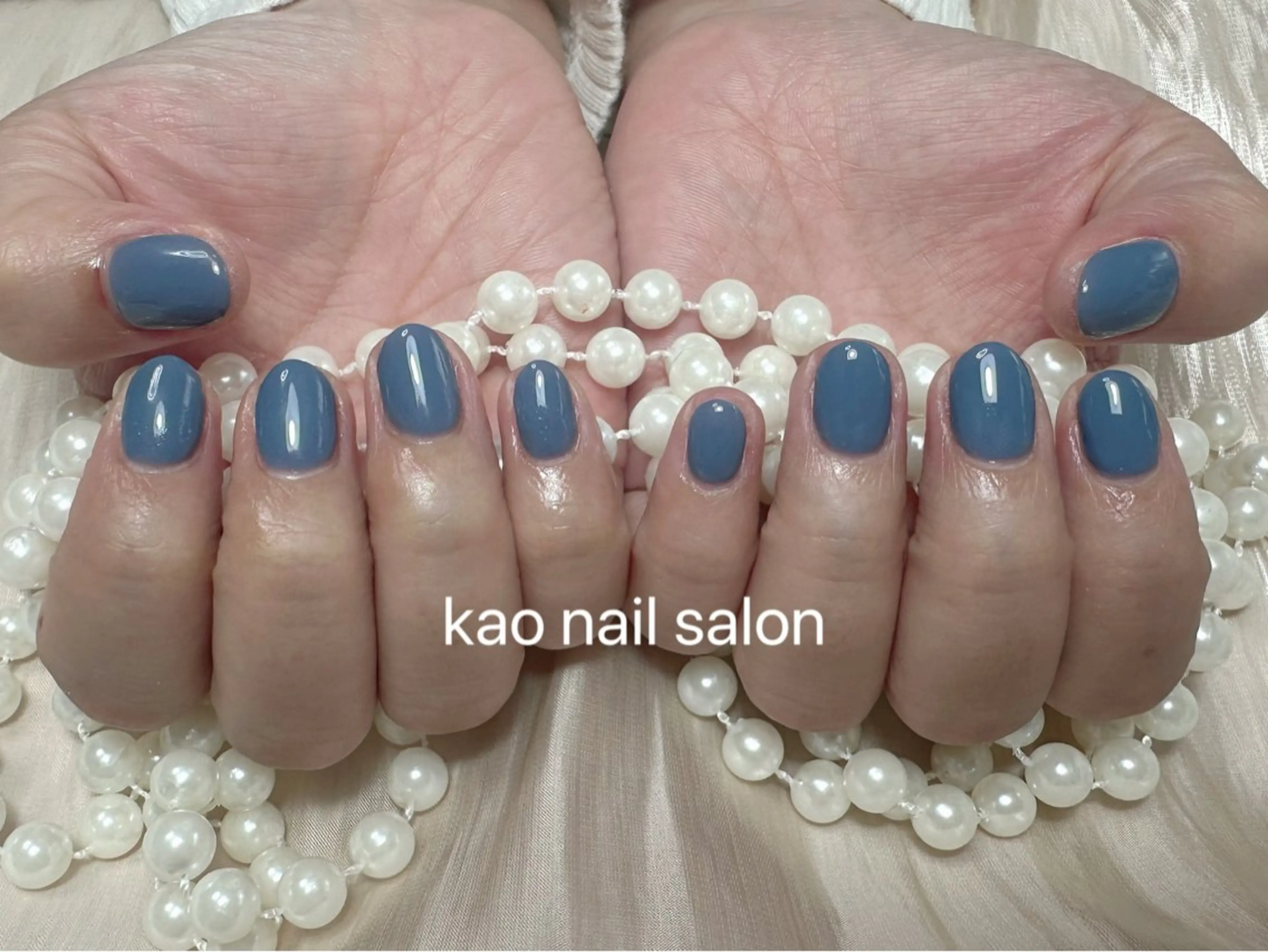 ネイル ハンドネイル kao nail マグネット/長さだしのネイルデザイン