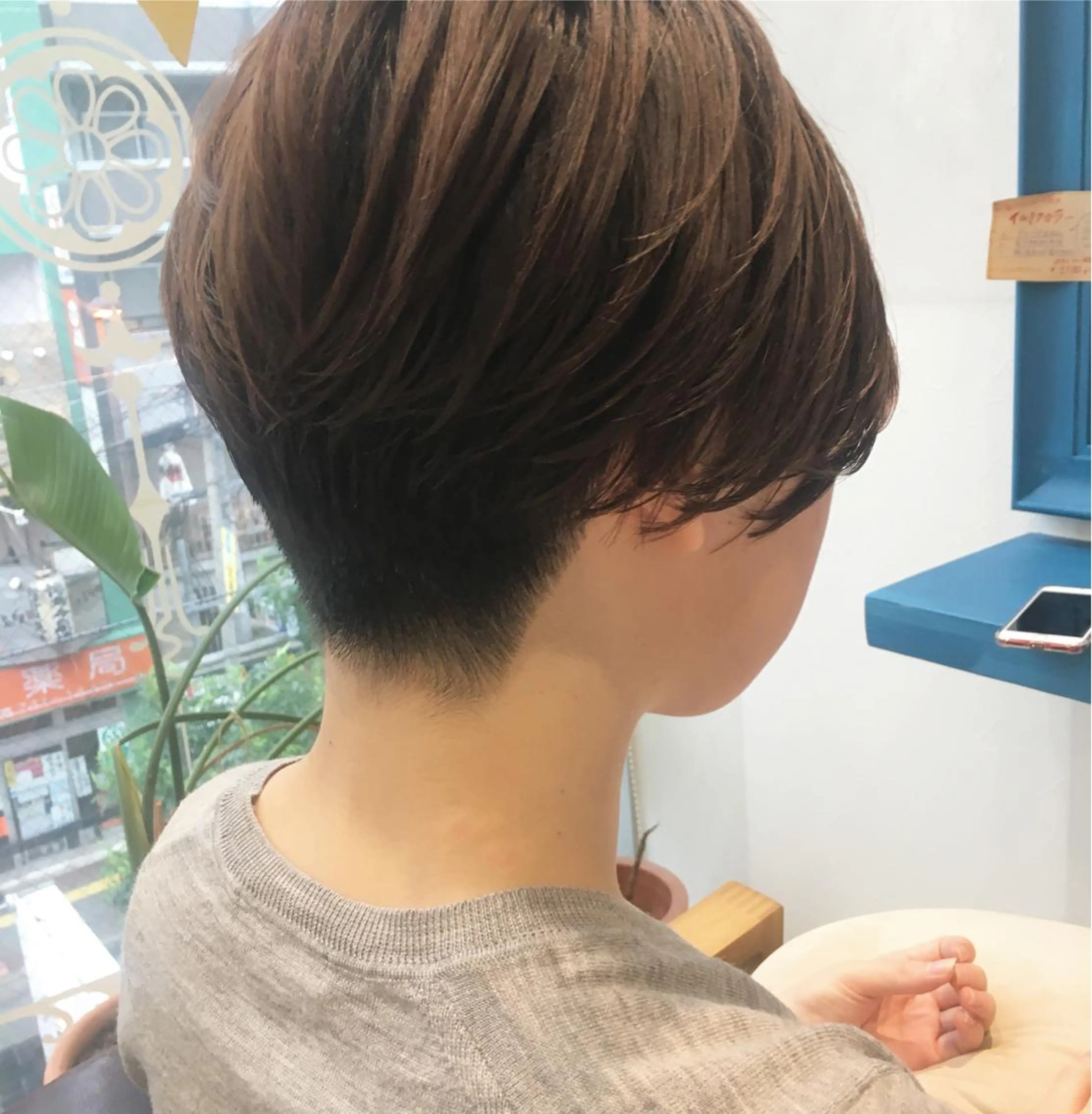 ショート カラー nakahara madokaのヘアスタイル